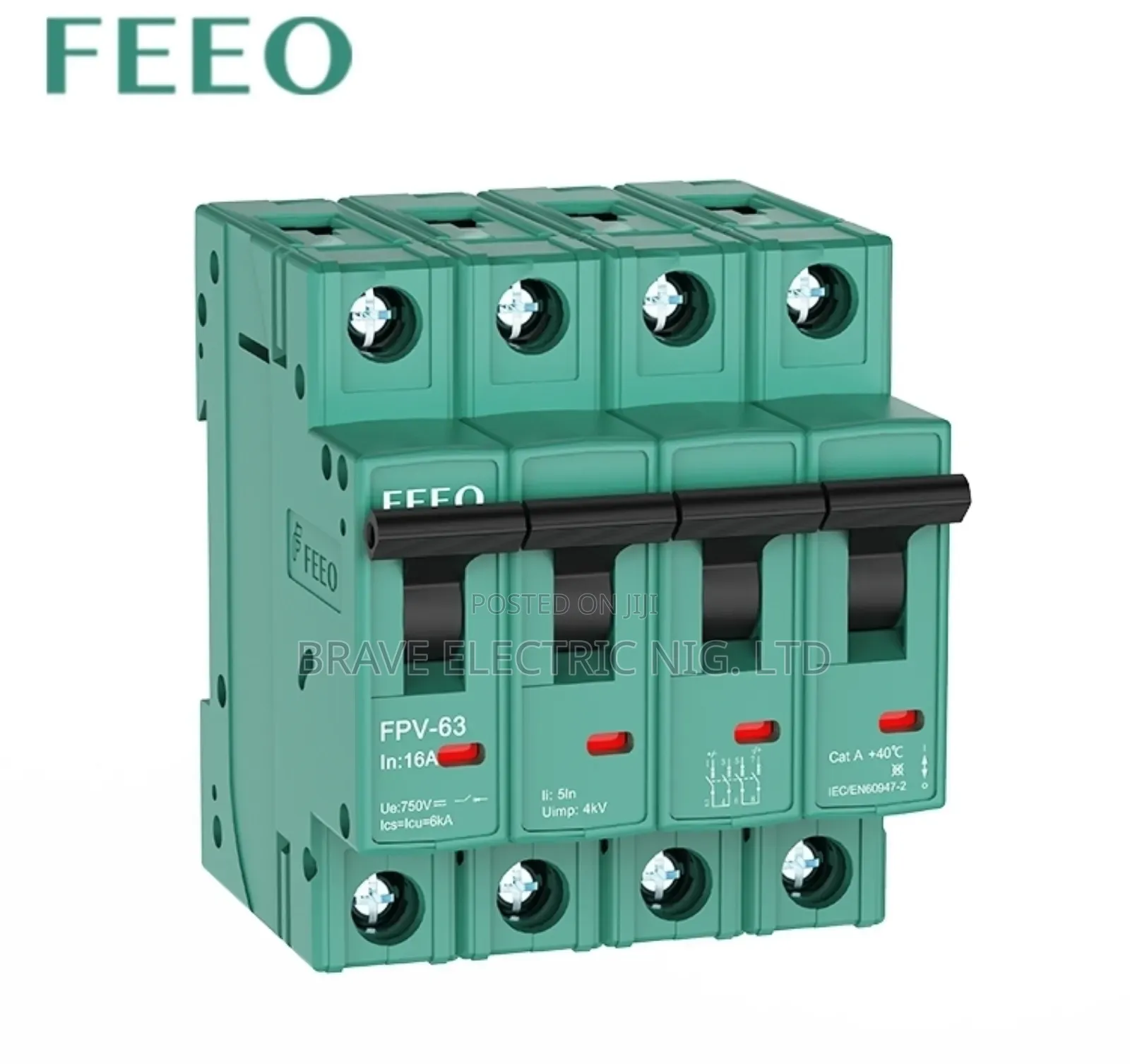 4p 125a Dc Feeo Circuit Breaker