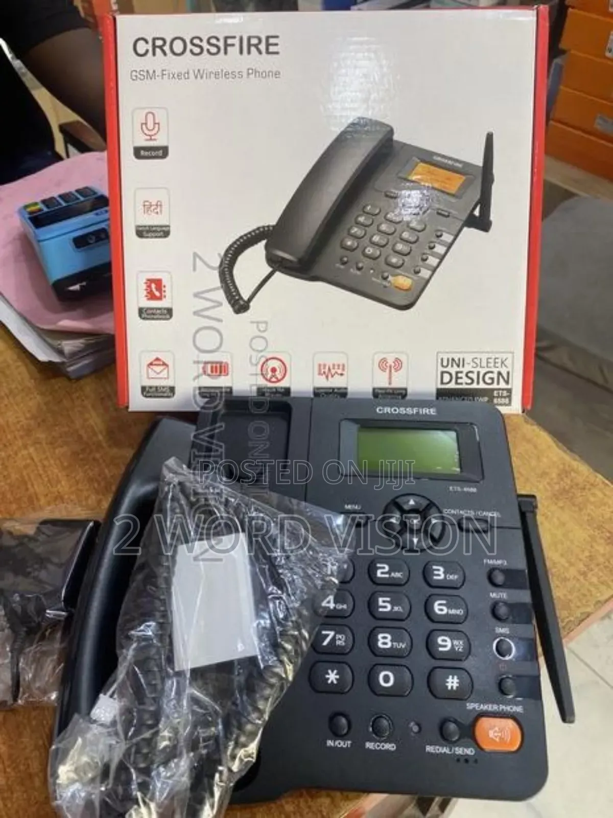 Crossfire GSM Wireless Phone With Fm Radio for All Network