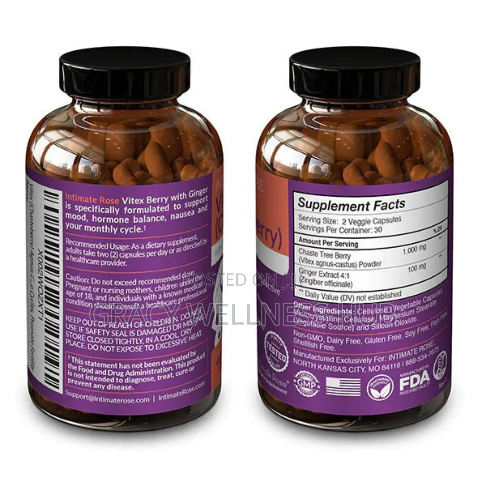 Intimate Rose Vitex Capsule