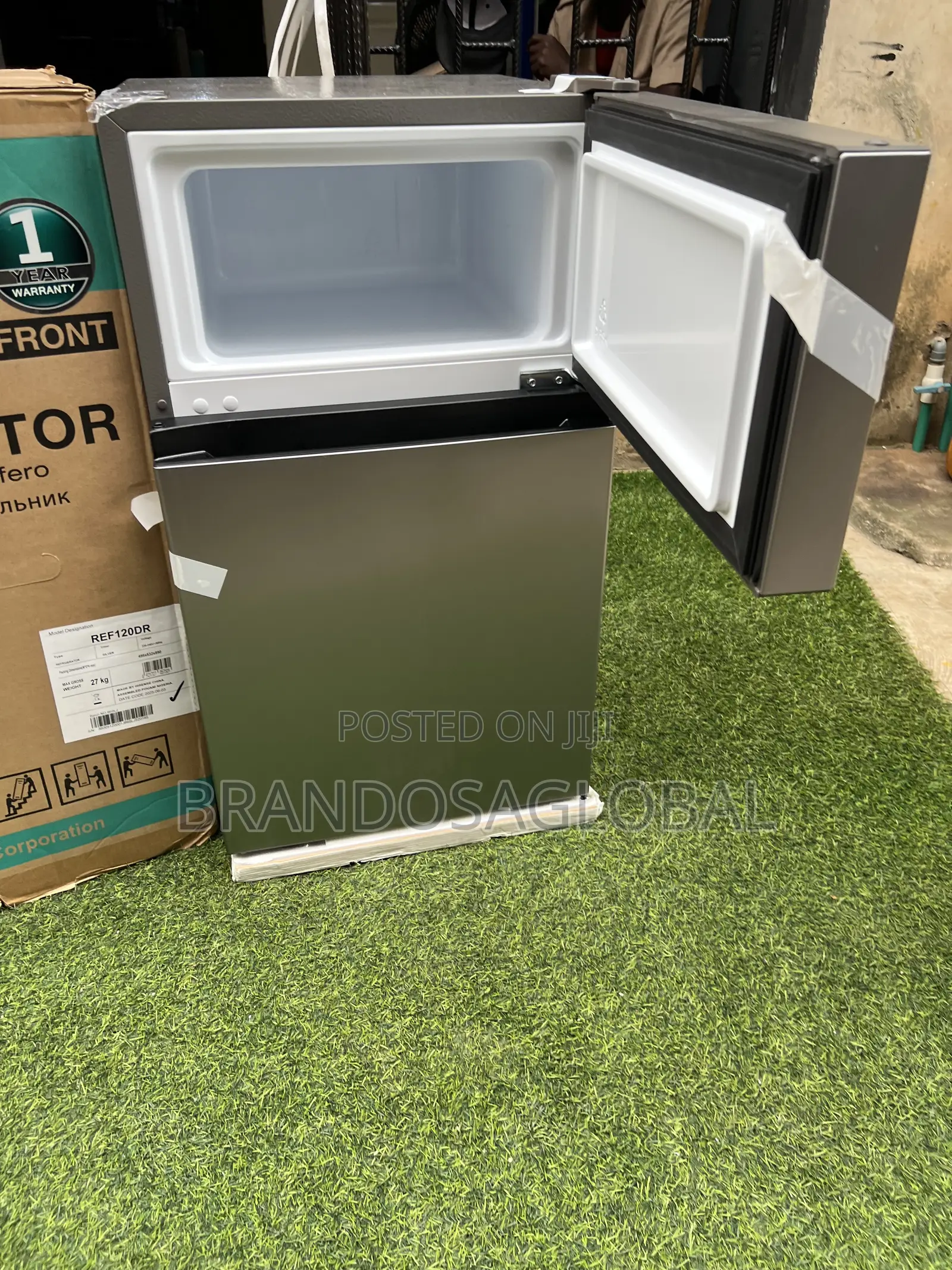 Hisense 87l Double Door Refrigerator Ref120dr for Small Spaces