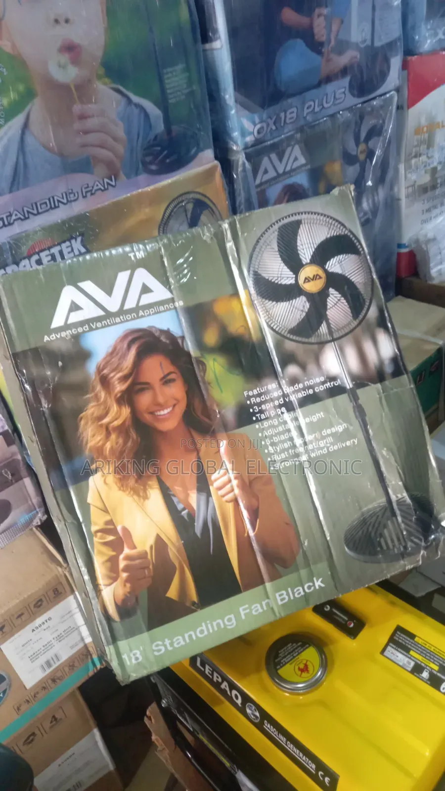 Ava Standing Fan 18inch