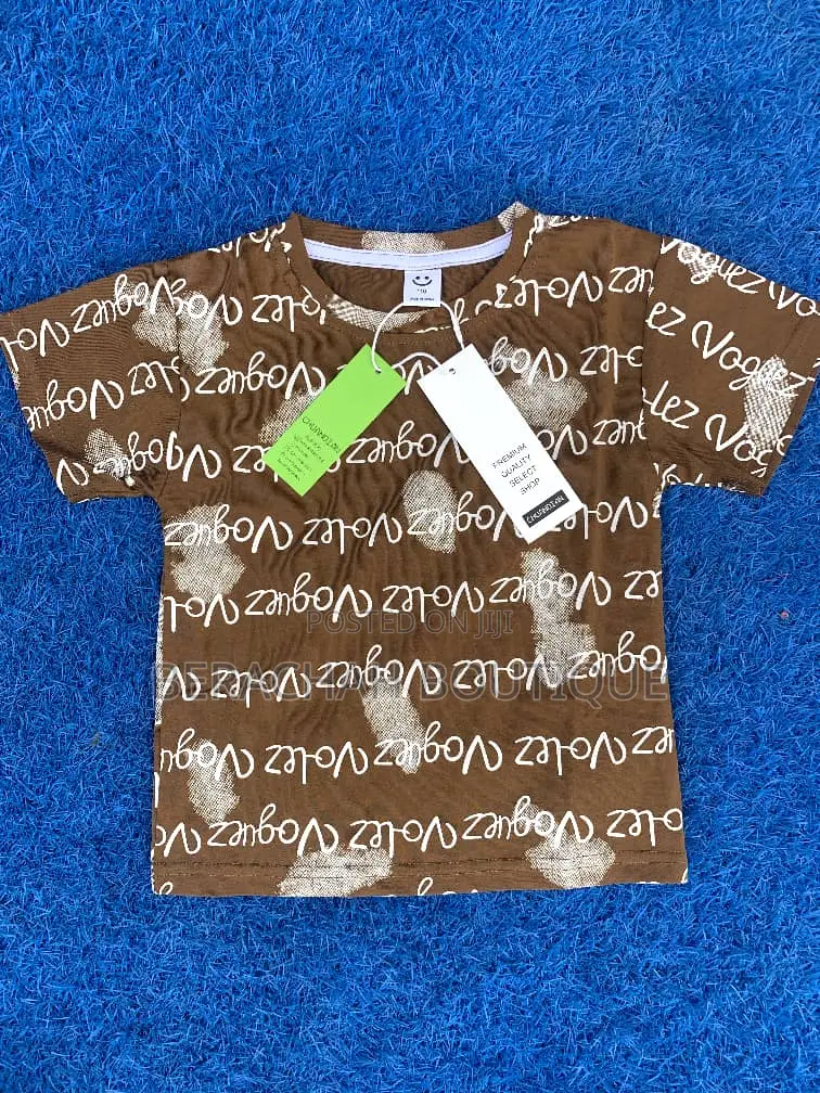 Boys Round Neck Shirt