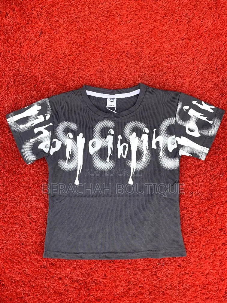 Boys Round Neck Shirt