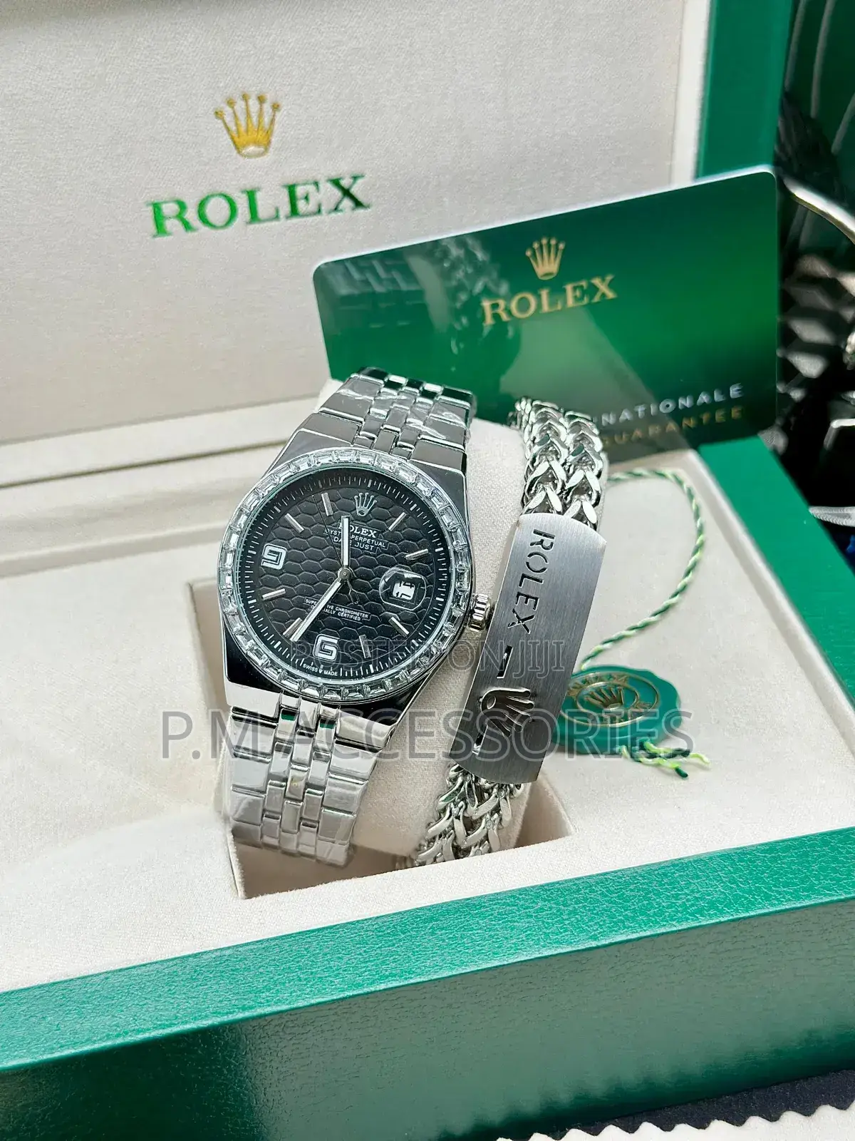 Rolex Land-dewller Stone Set