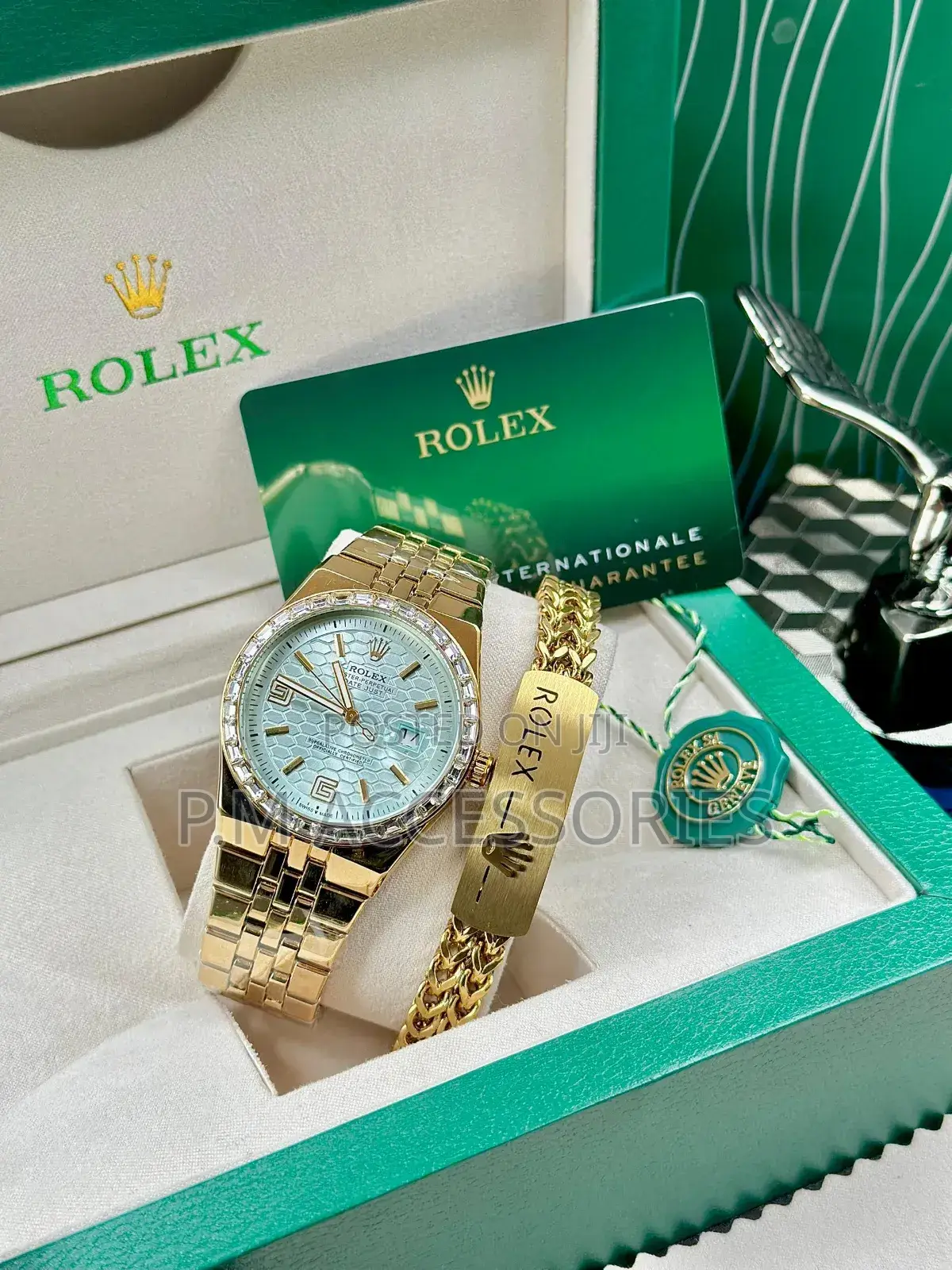 Rolex Land-dewller Stone Set
