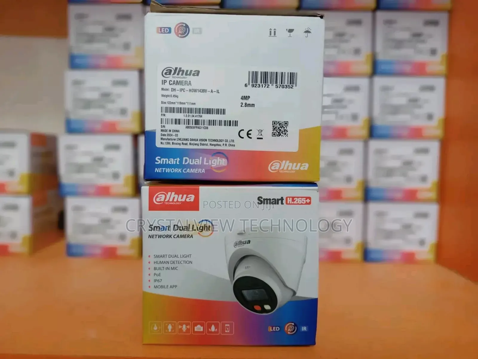 Dahua 4mp Smart Dual Light With Audio