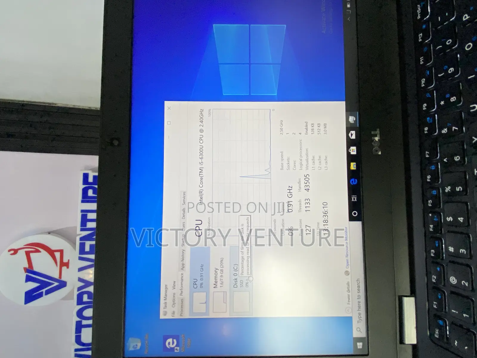 Laptop Dell Latitude 14 E5470 8GB Intel Core I5 SSD 500GB