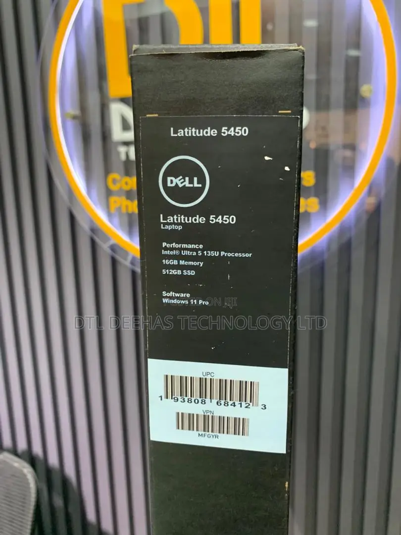 New Laptop Dell Latitude 5450 16GB Intel SSD 512GB
