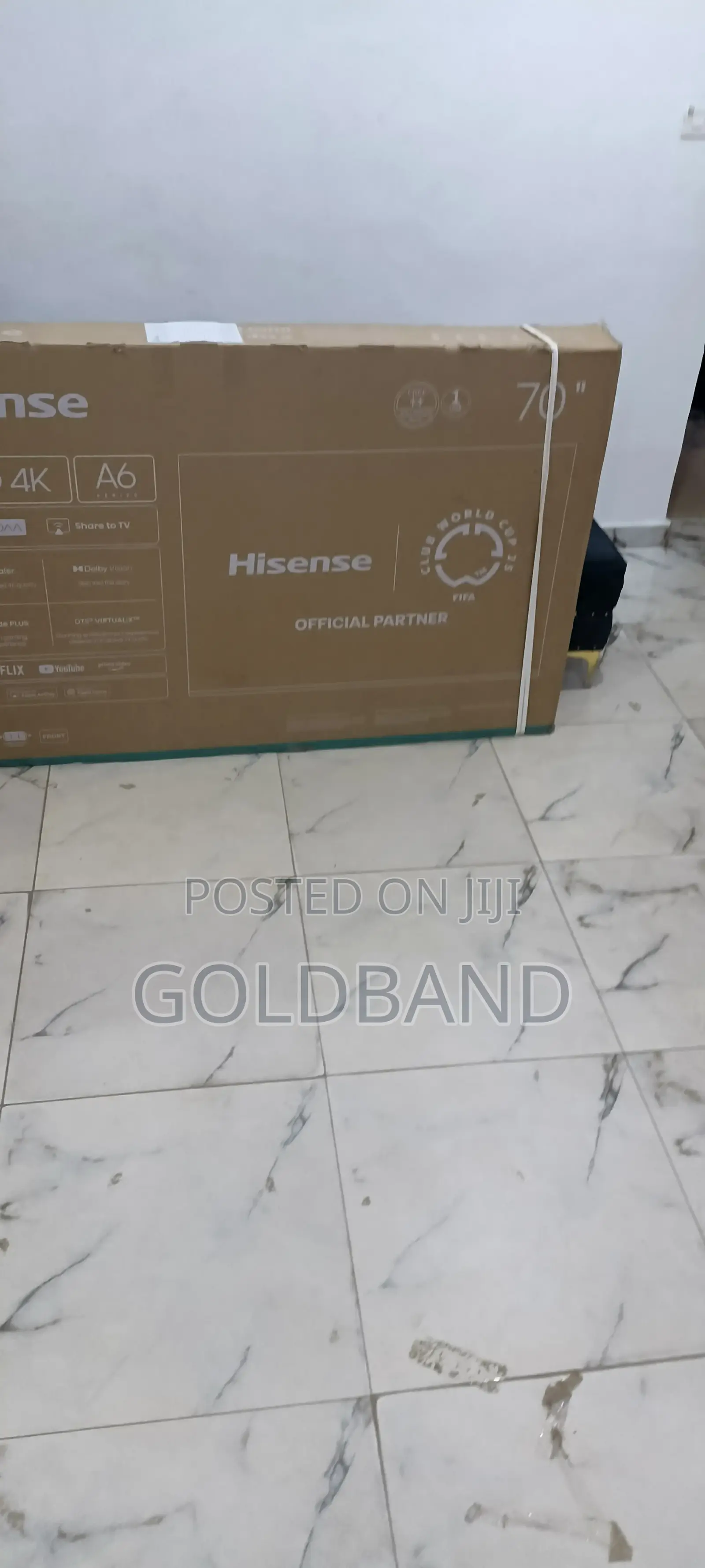 Hisense 70" Uhd Smart Tv With Built-in Apps