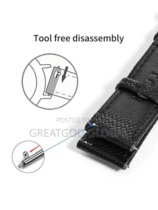 Tomi Leather Wristwatch