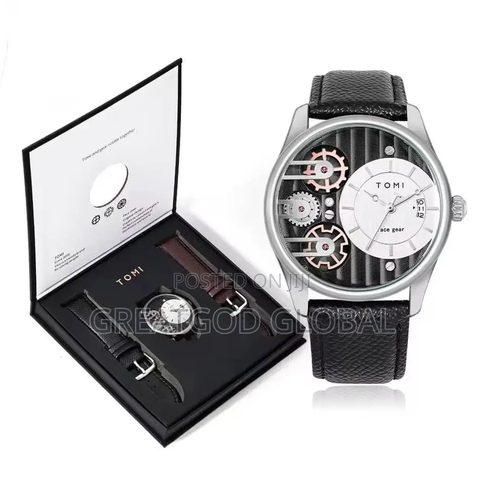 Tomi Leather Wristwatch