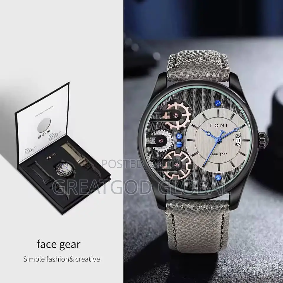 Tomi Leather Wristwatch