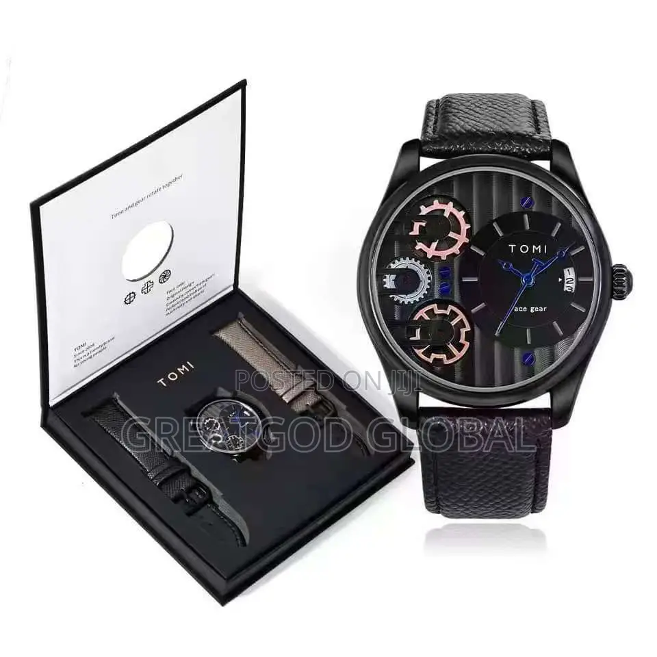 Tomi Leather Wristwatch