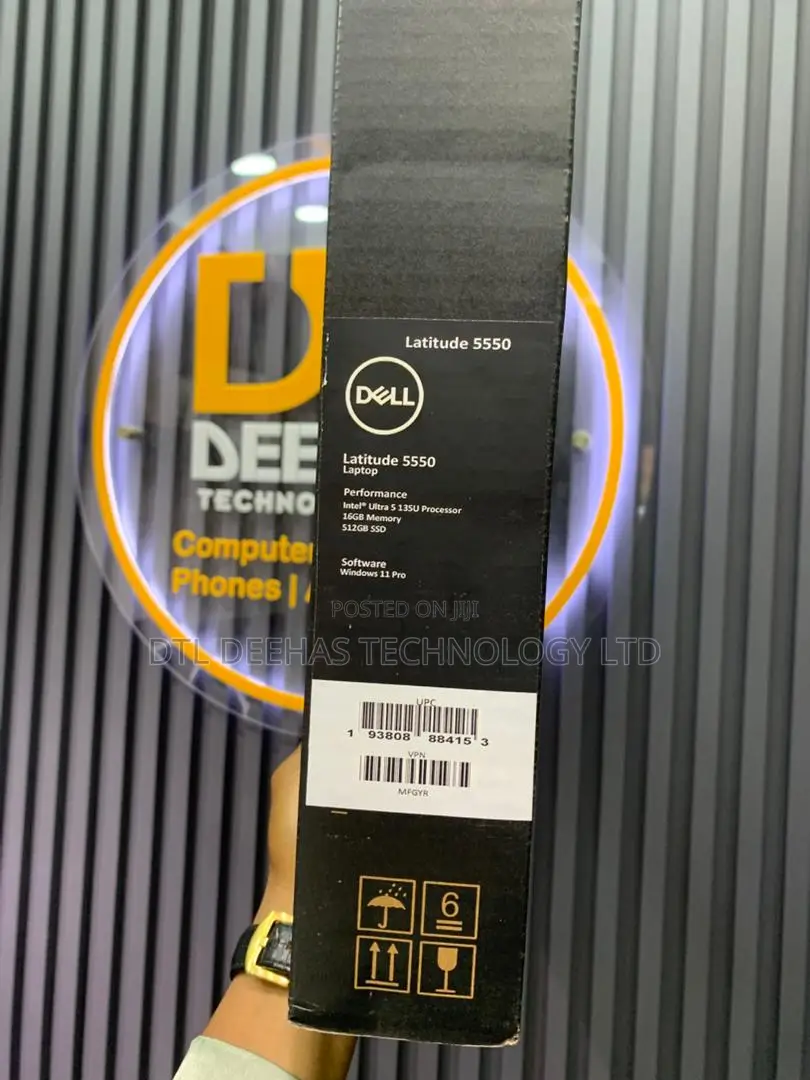 New Laptop Dell Latitude 5550 16GB Intel SSD 512GB