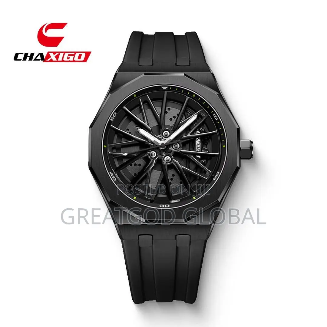 Nee Chaxigo Rubber Spinning Wristwatch