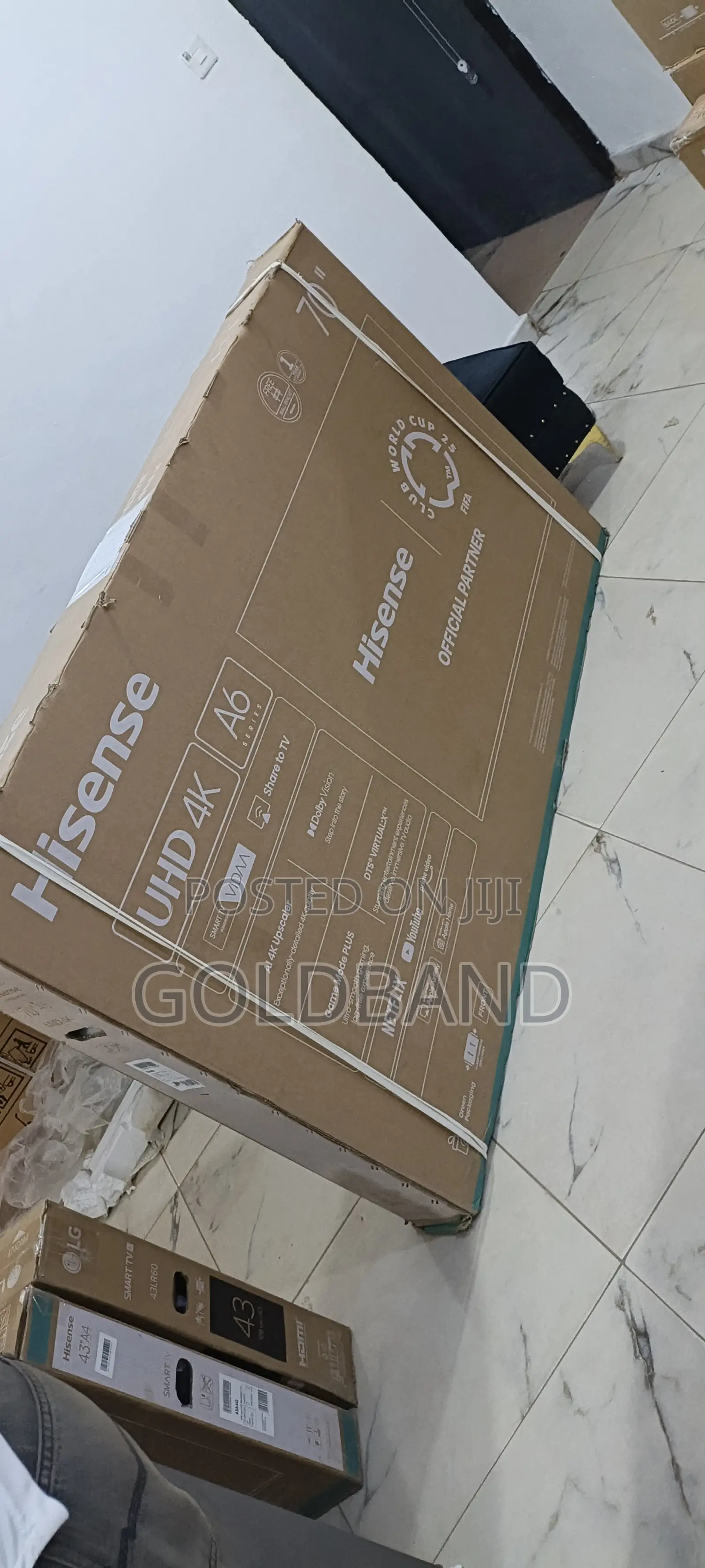 Hisense 70" Uhd Tv – Smart Streaming Ready