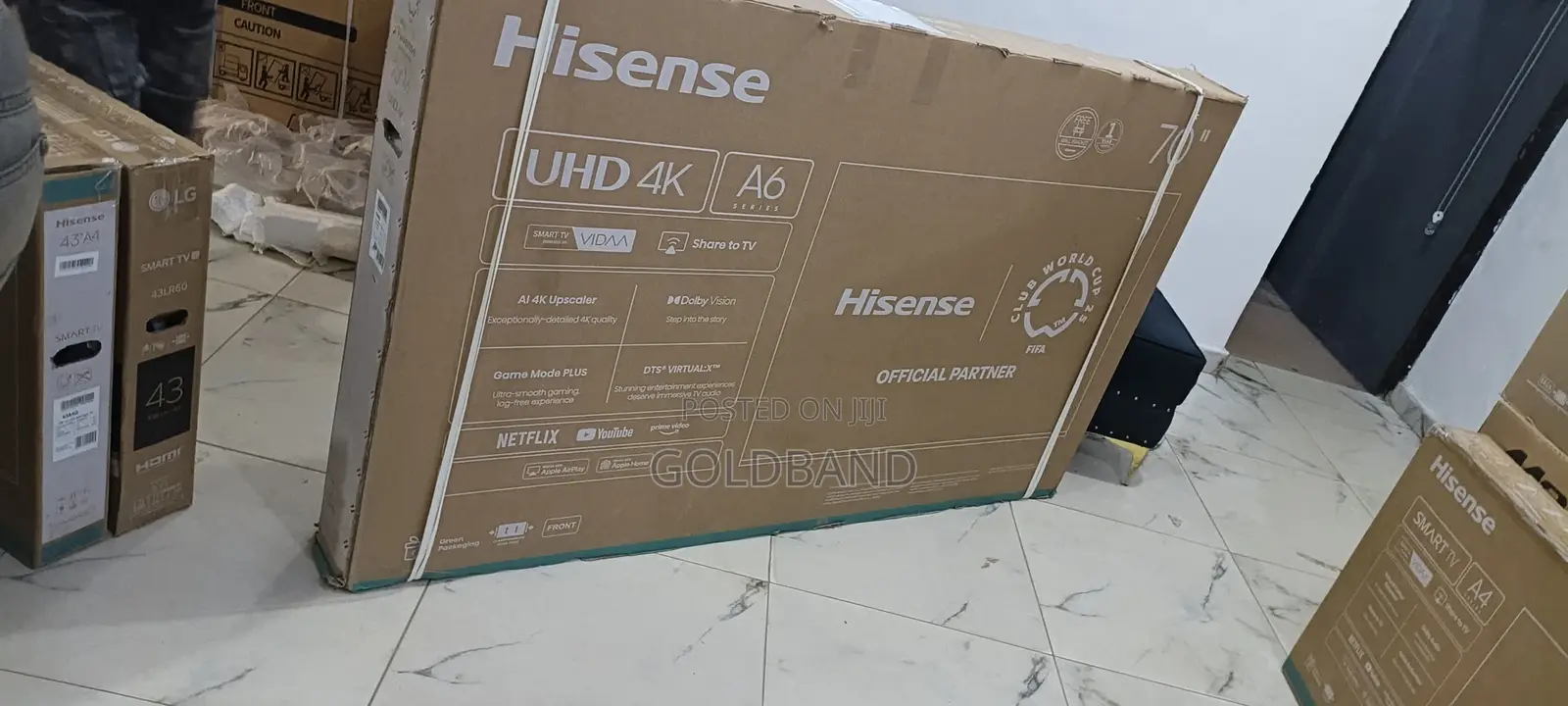 Hisense 70" Uhd Tv – Smart Streaming Ready