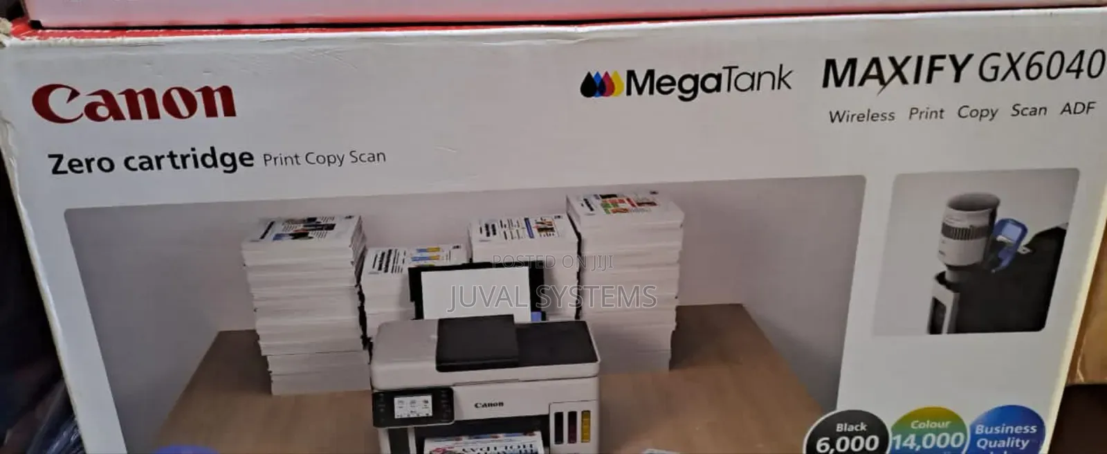 Canon Maxify Gx6040 Wireless Megatank Printer