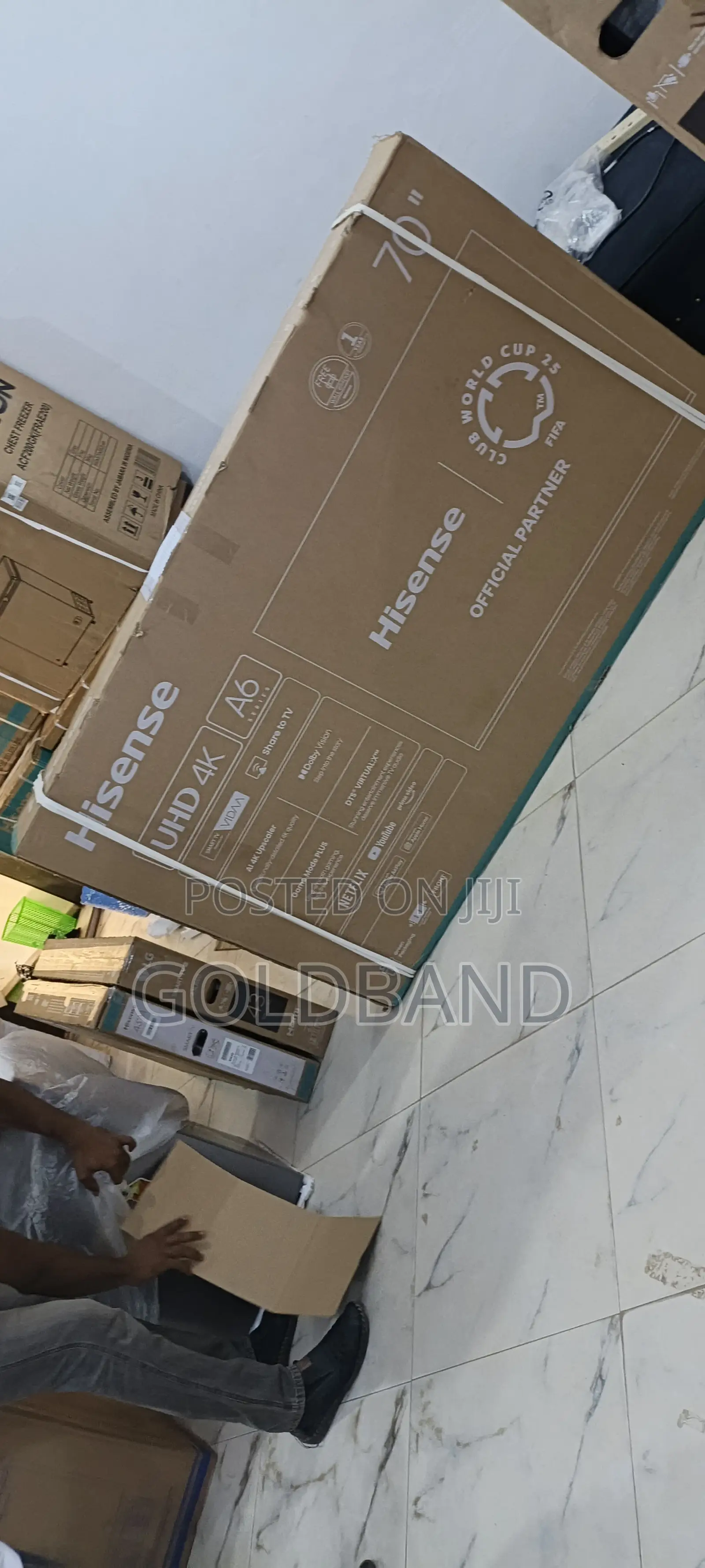 Hisense 70-Inch Uhd Smart Tv – Wifi Enabled