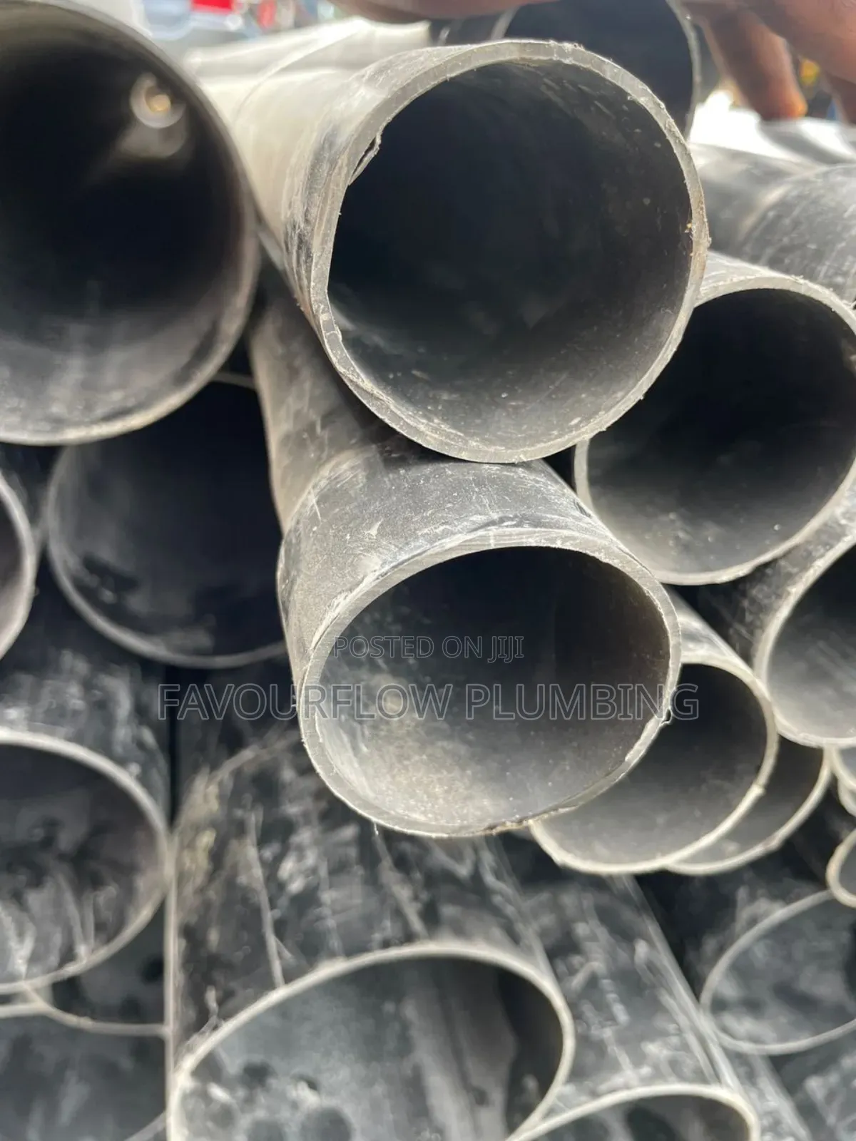 50mm ( 11⁄2inch) Lombardy PVC Semi-Thick Pipe – 8.7ft (2.6m)