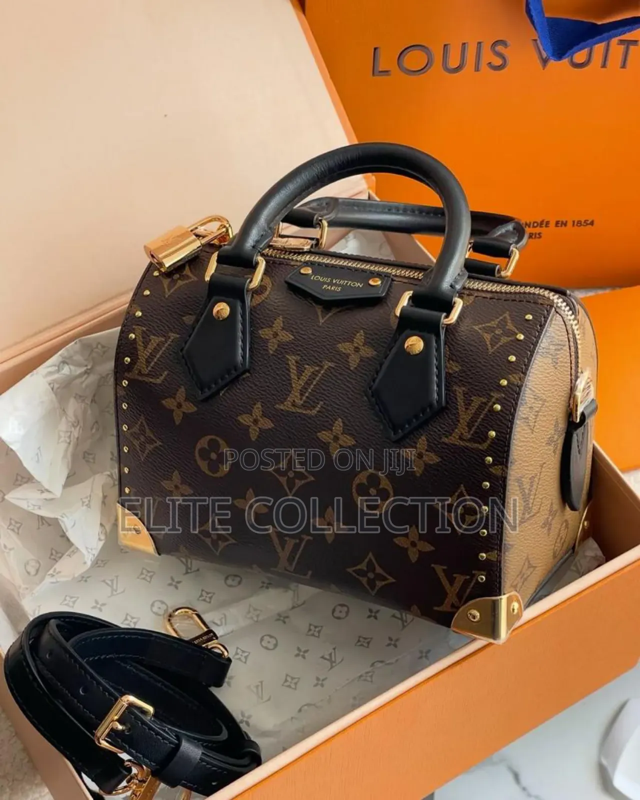 Louis Vuitton Mini Speedy Bag Color as Displayed