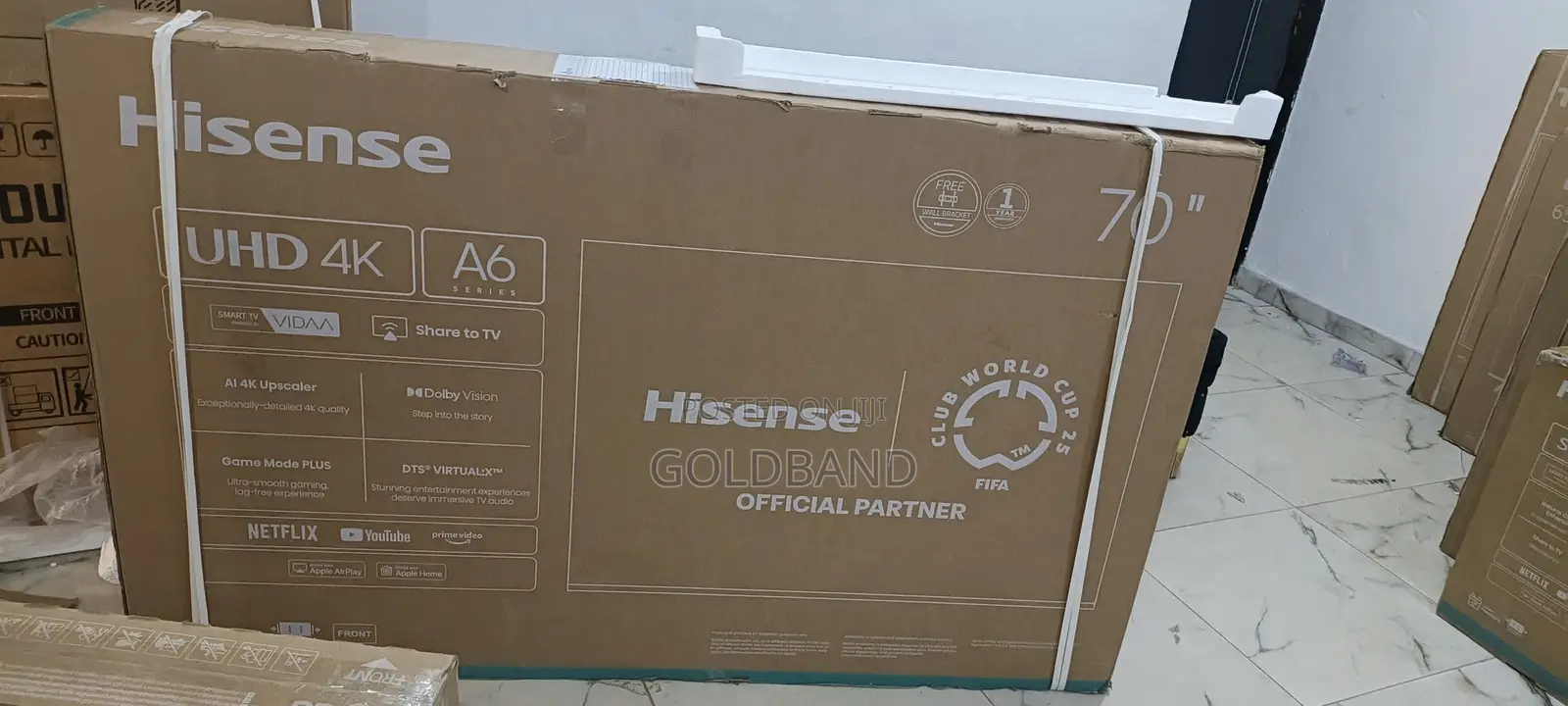 Hisense 70" Smart Uhd Tv – Stream Play