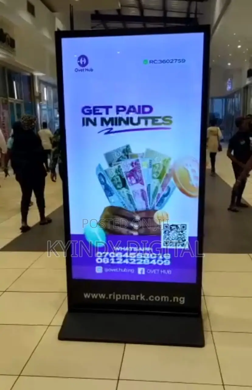 50 Inches Floor Standing Touch Screen