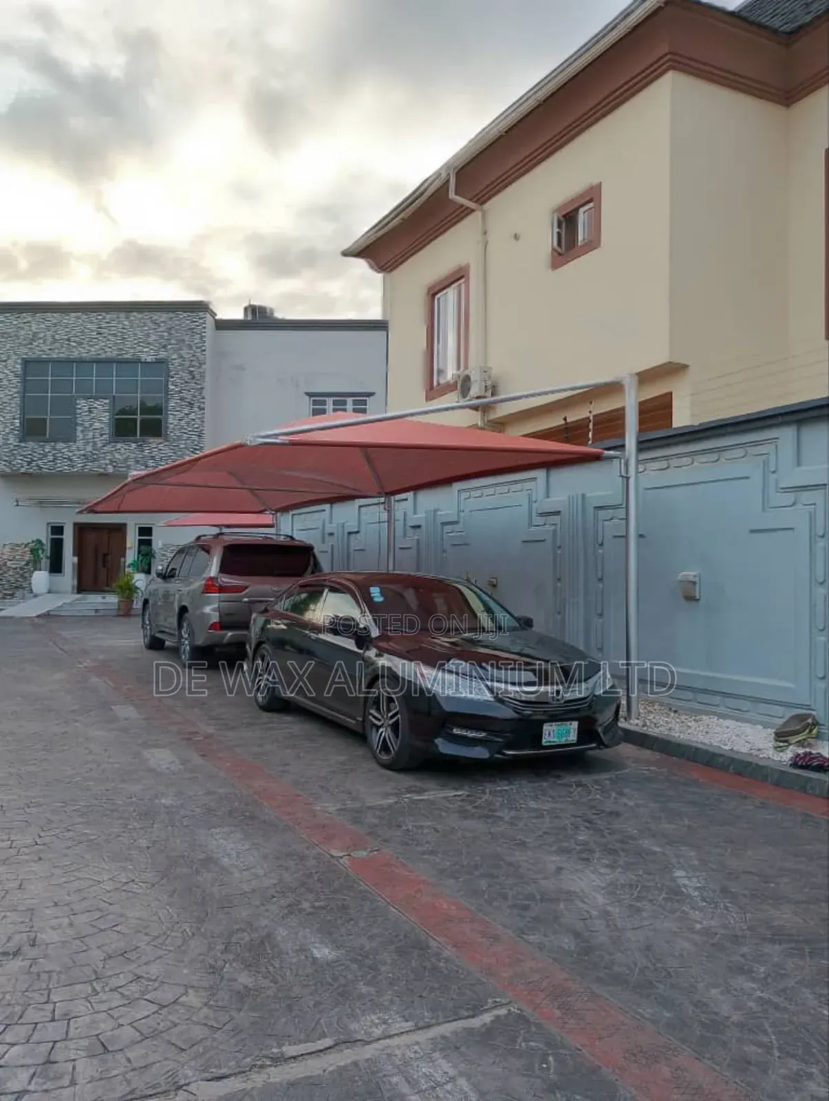 Oxblood Structure Carport