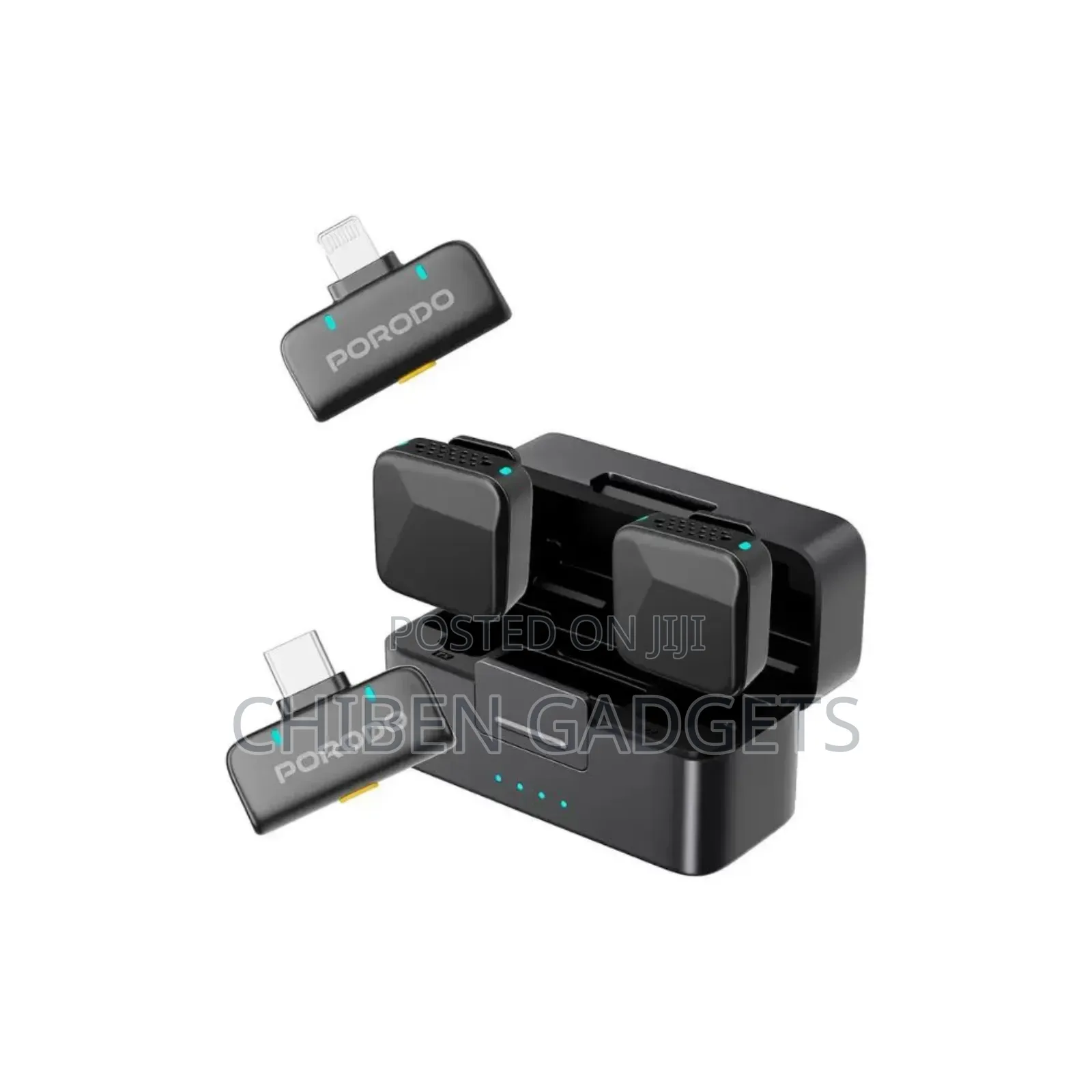 Porodo Orion Lavalier Microphone Type C Lightning Head Connector