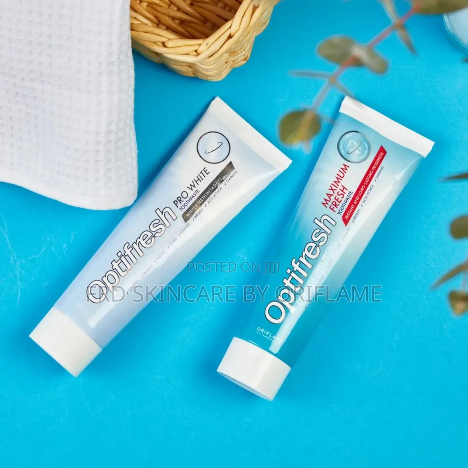 Optifresh Pro White Toothpaste Whiter Teeth in 14 Days