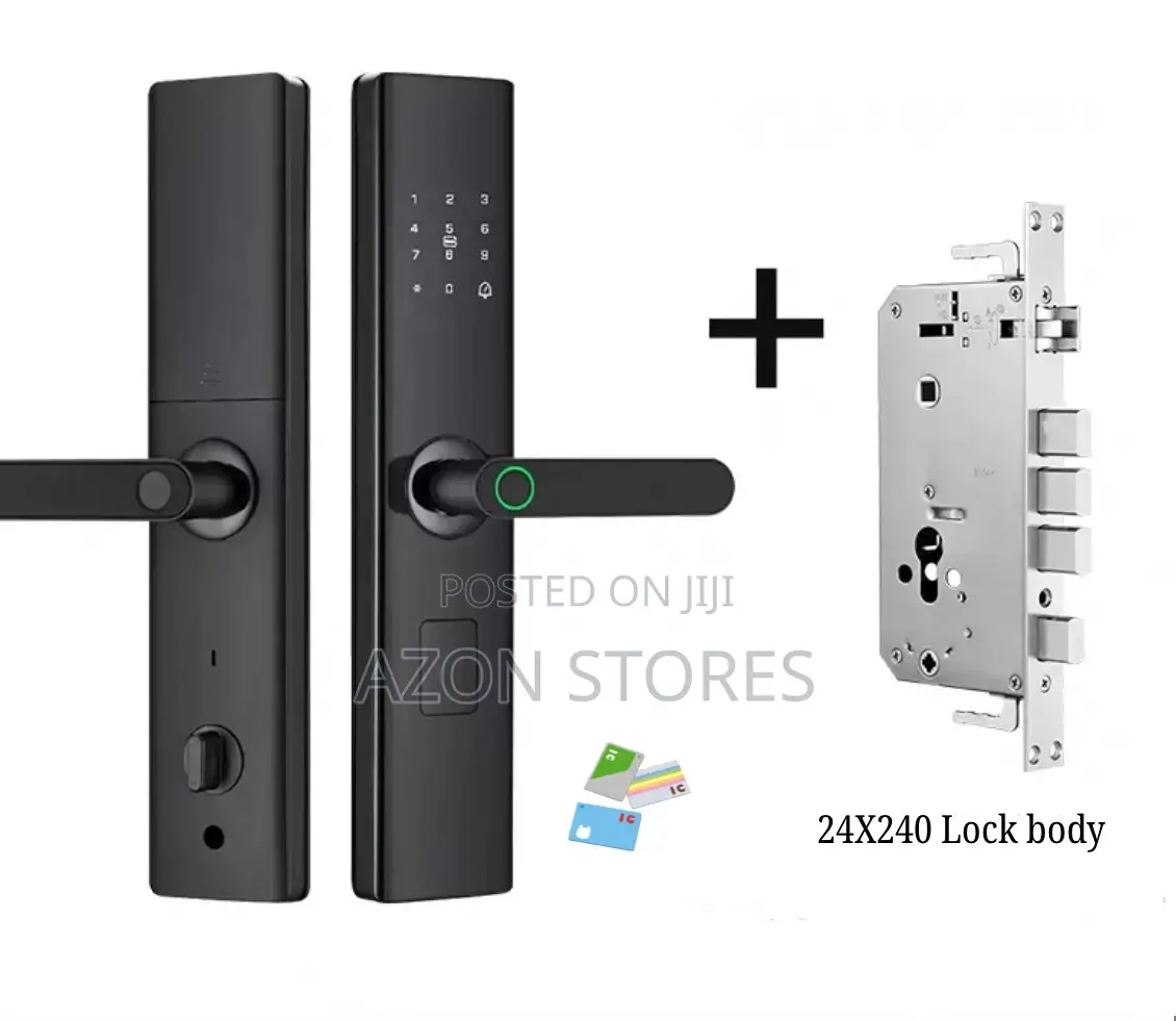 Smart Door Lock With Fingerprint, Passcode and Pin