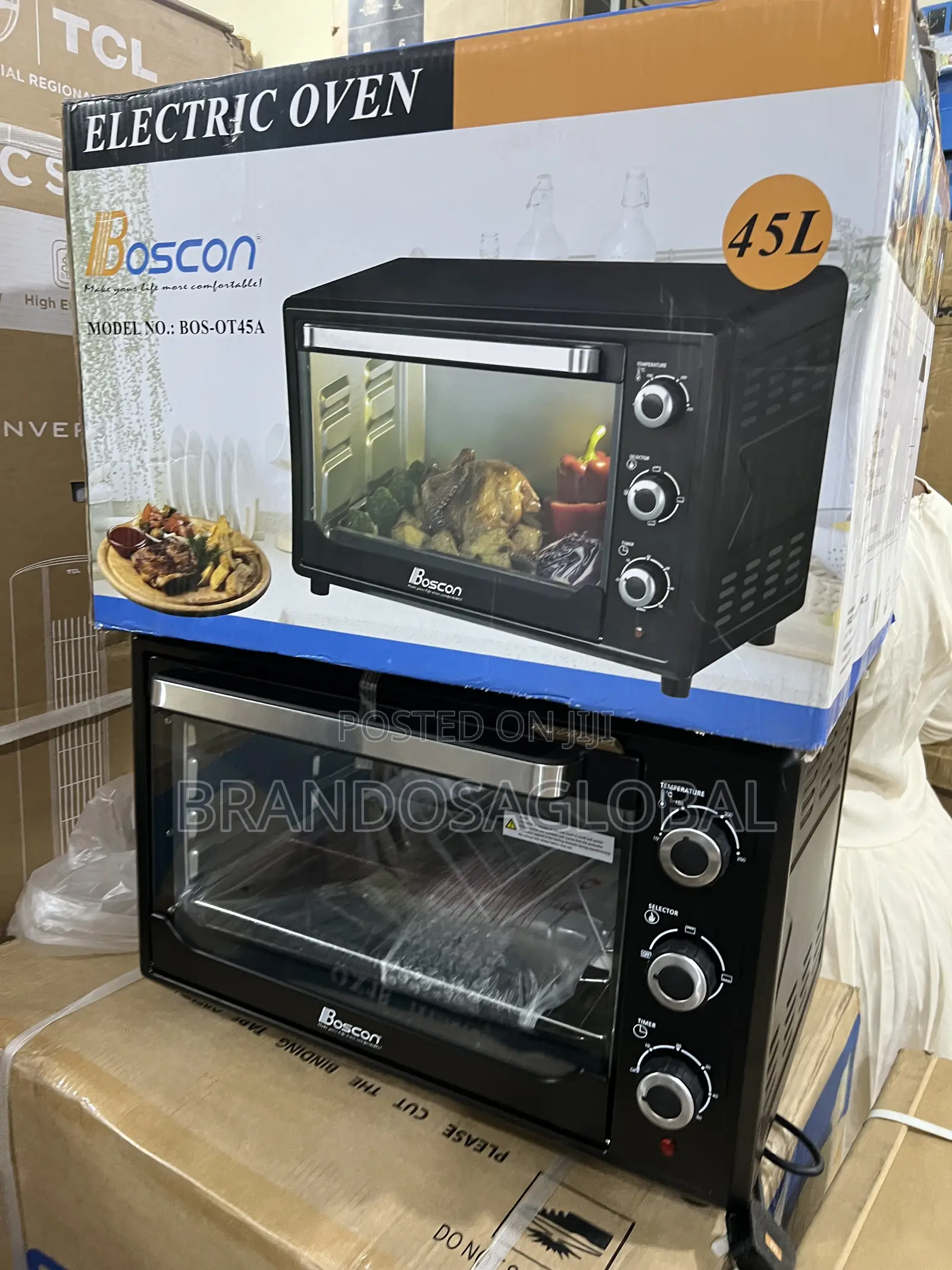 Authentic Boscon Bos-Ot45a Electric Oven 45l – Heavy Duty Body
