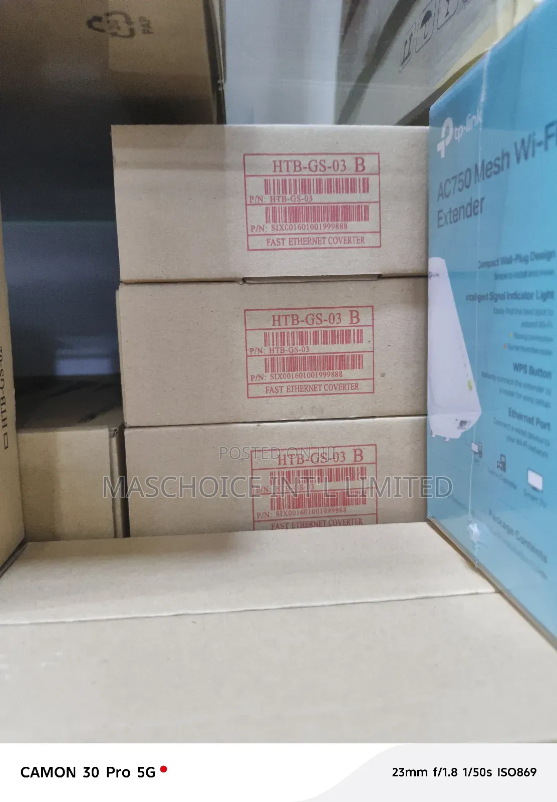 Fiber HTB-Gs-03 B Gigabit Media Converter
