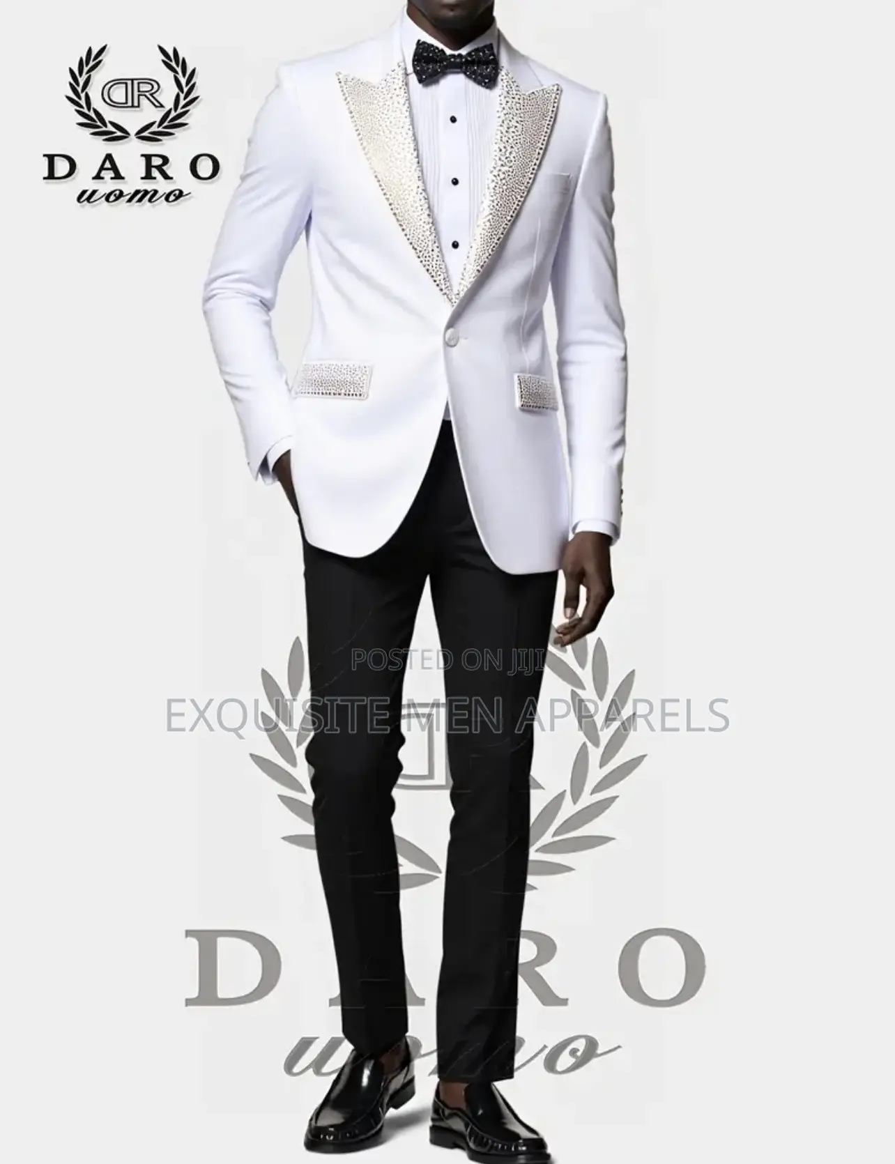 Quality 3pcs Daro Stone Tuxedo Design Men’S Suit