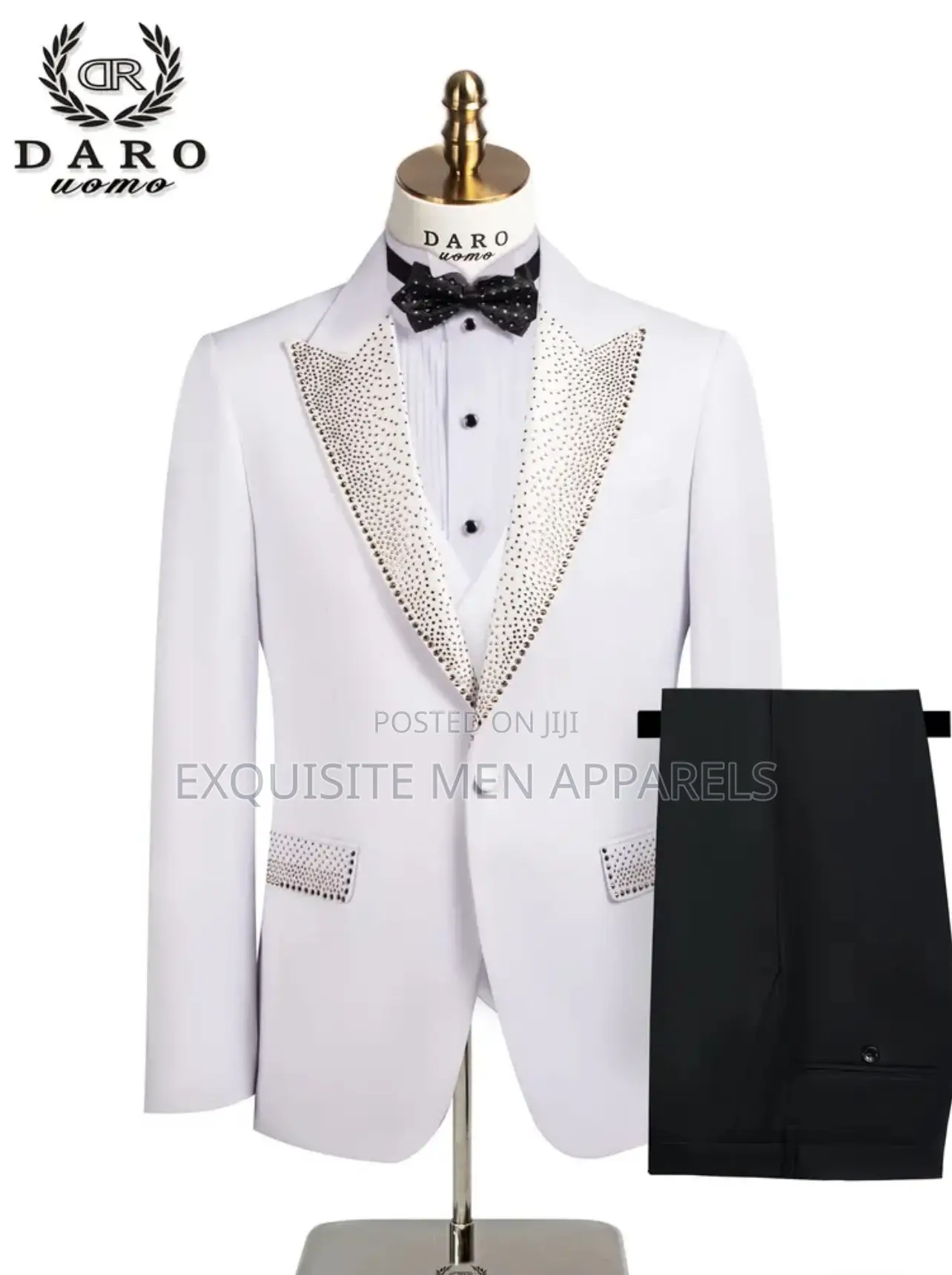 Quality 3pcs Daro Stone Tuxedo Design Men’S Suit