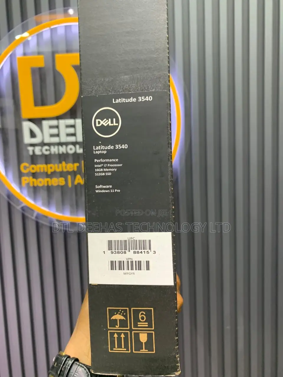 New Laptop Dell Latitude 3540 16GB Intel SSD 512GB