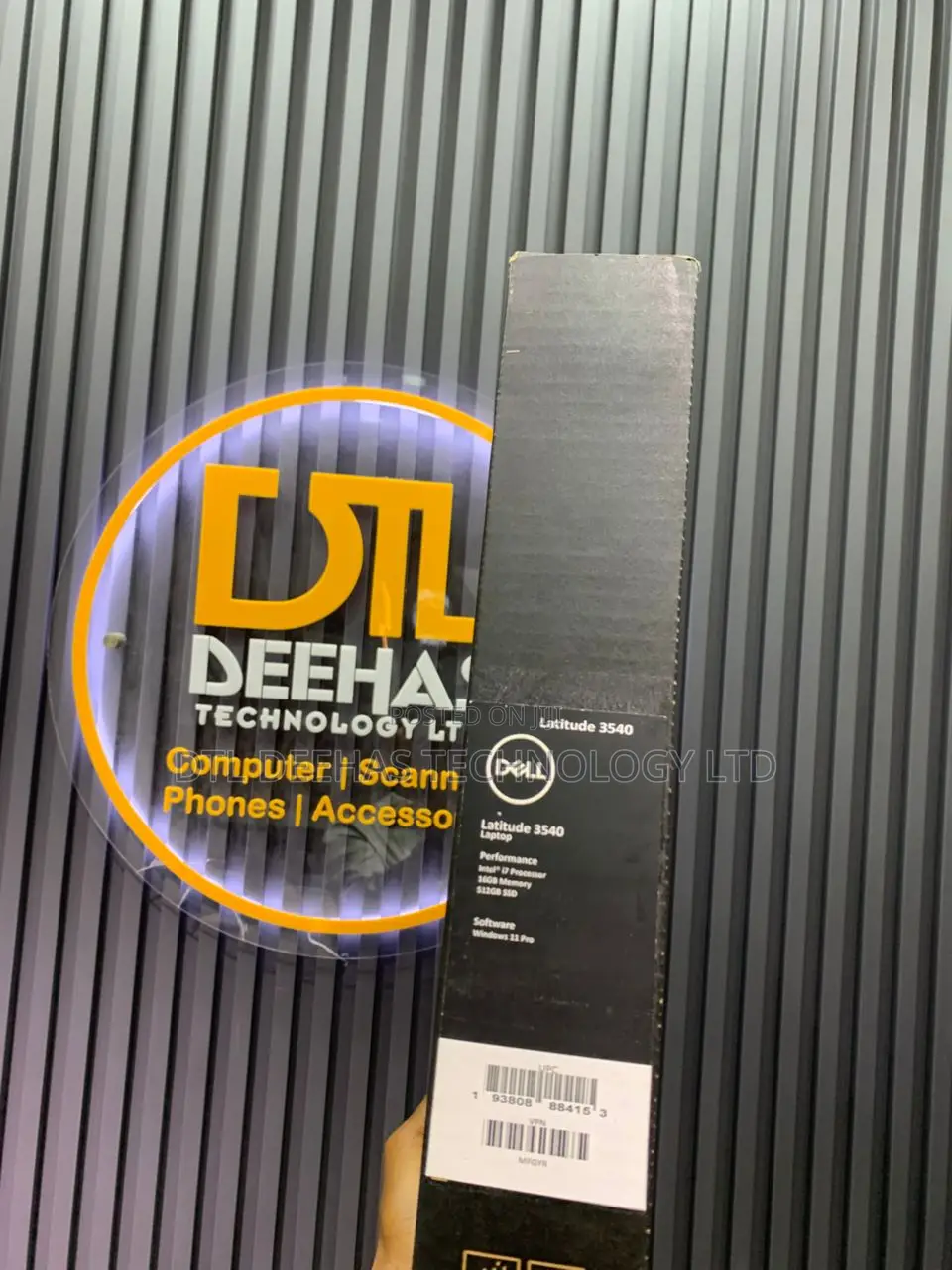 New Laptop Dell Latitude 3540 16GB Intel SSD 512GB