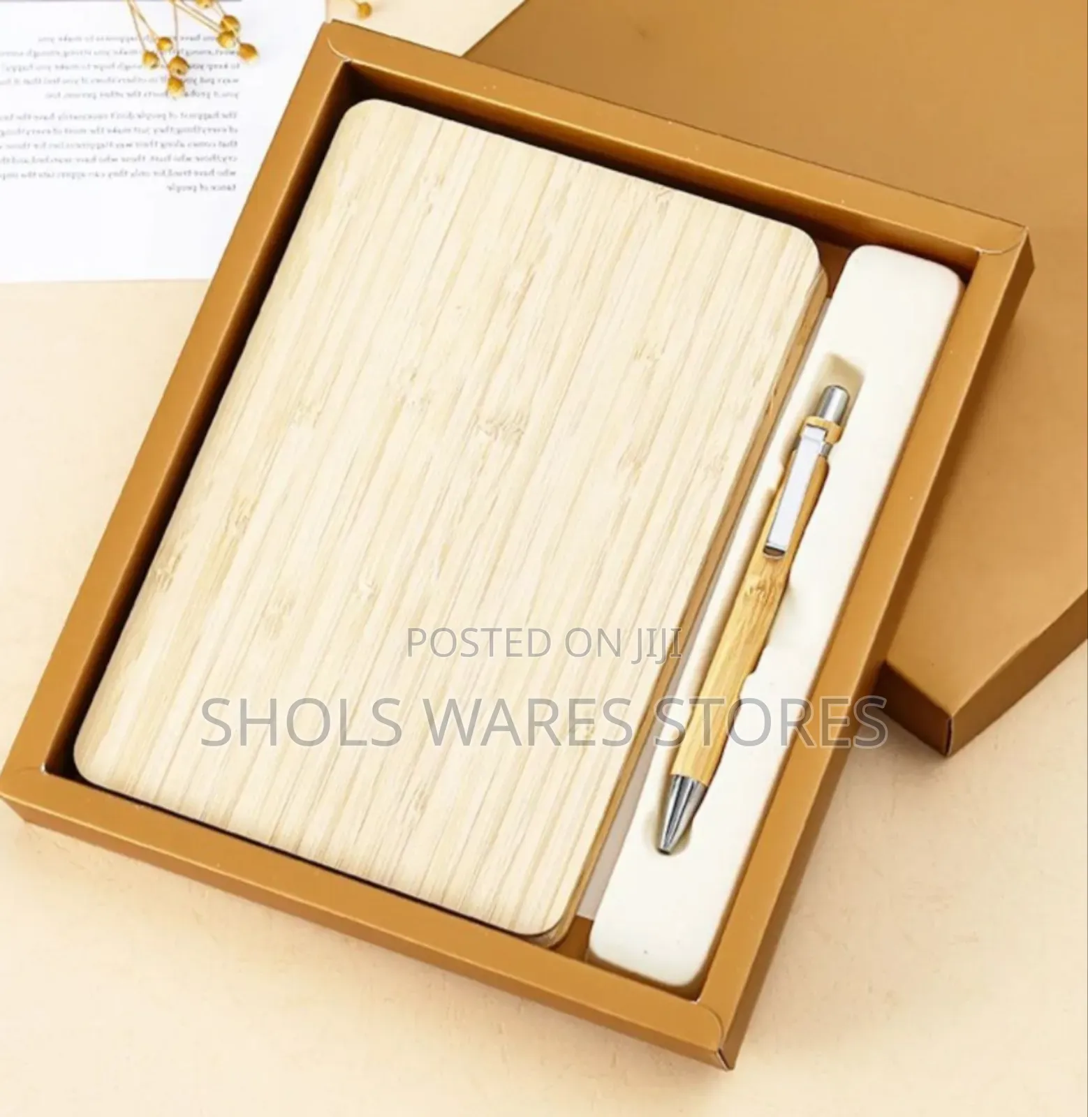 2in1 Bamboo Corporate Gift Set