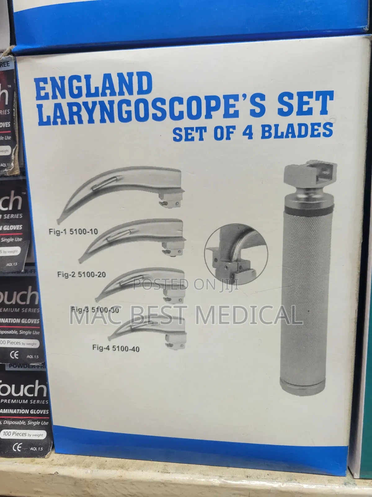 4 Blade Laryngoscope