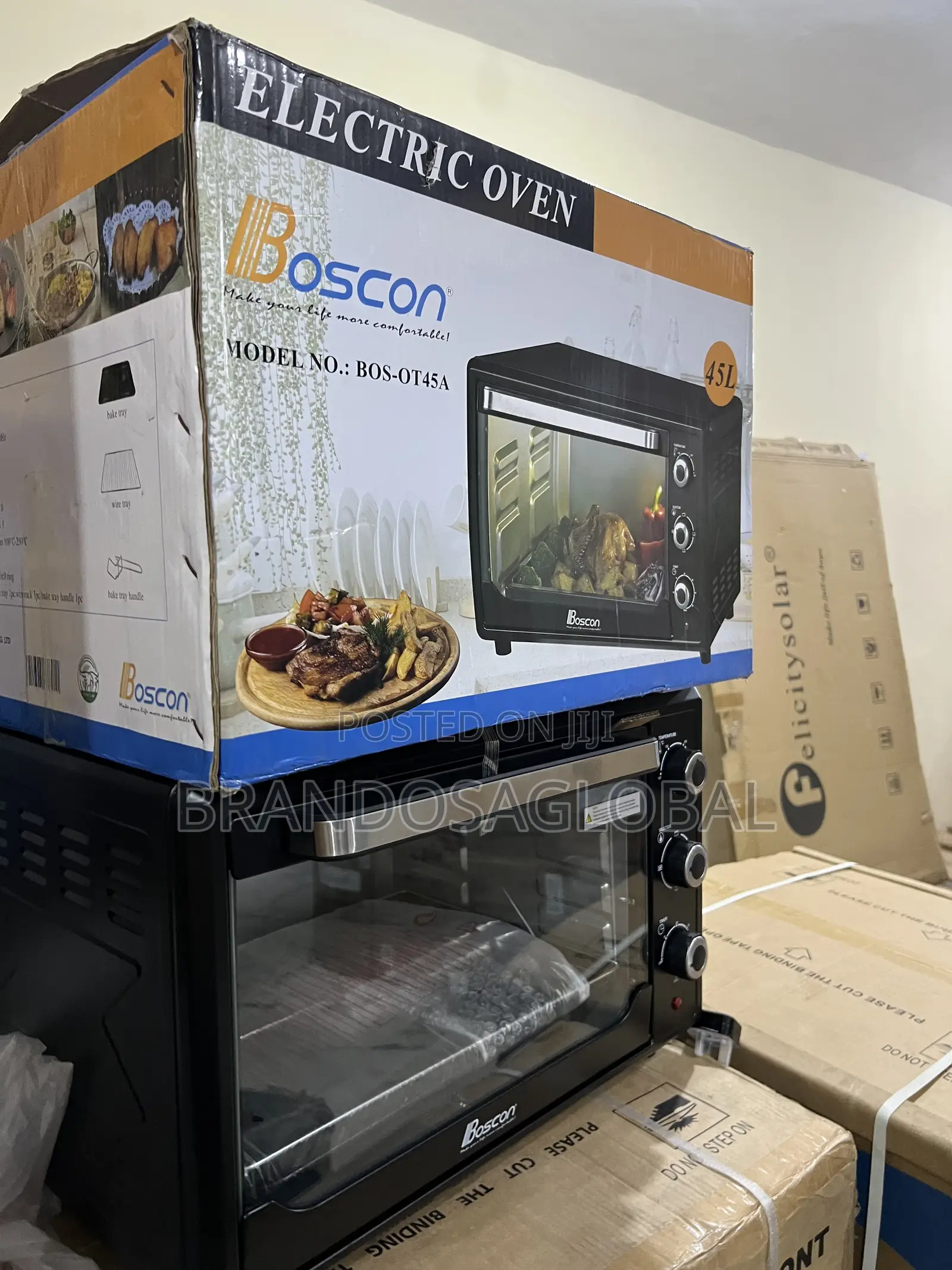 Boscon Bos-Ot45a Efficient 45l Oven for Home Baking