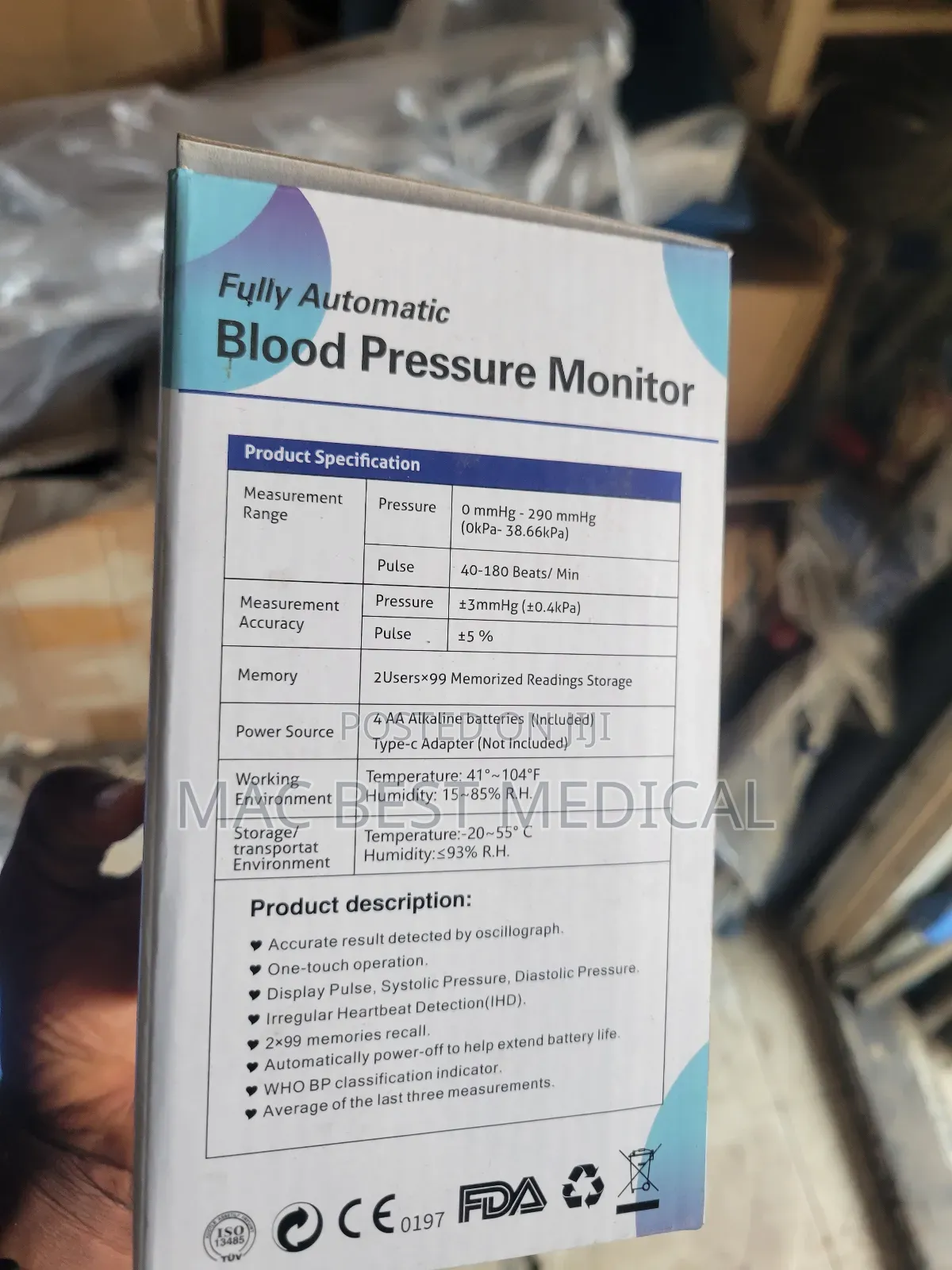 Blood Pressure Monitor