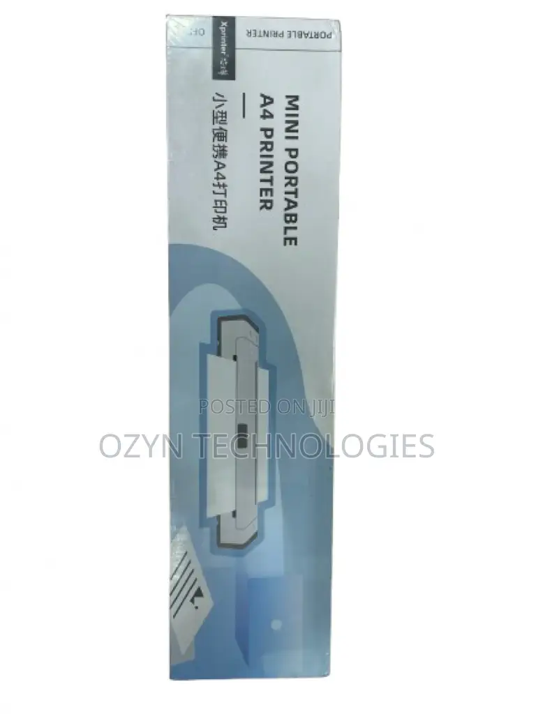 Portable A4 Mini Thermal Printer – High-Quality Printing on-the-Go