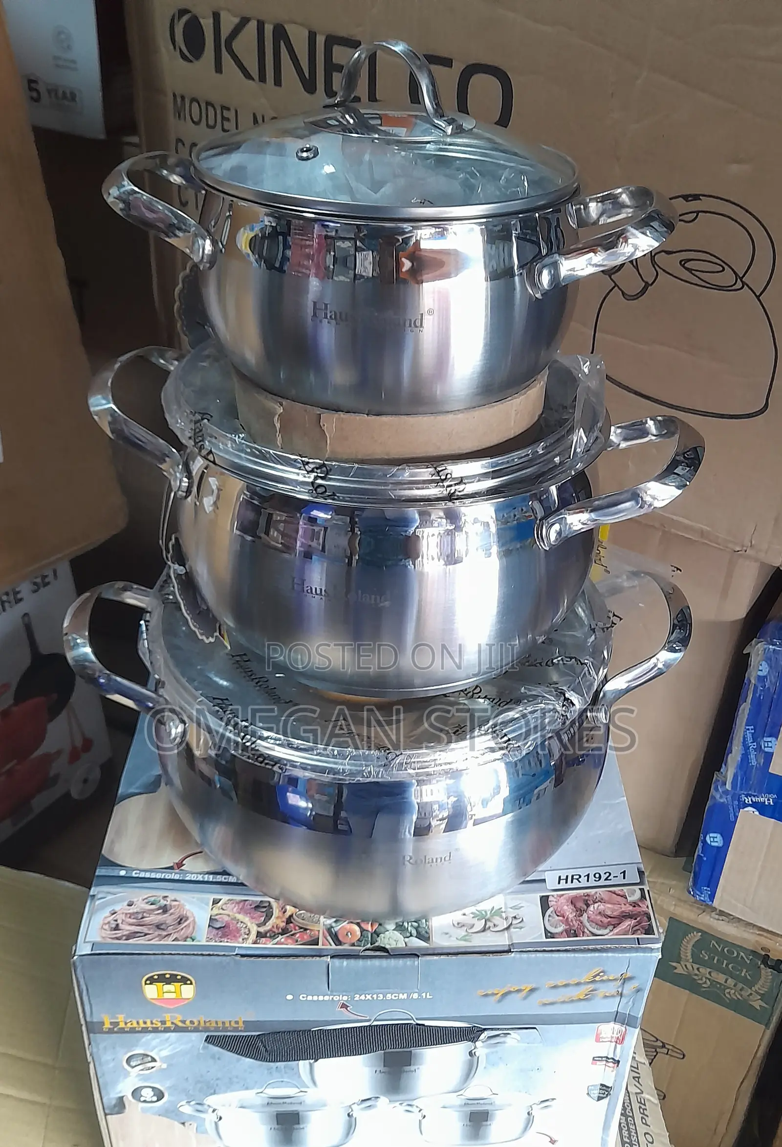3pcs Stainless Steel Cookware