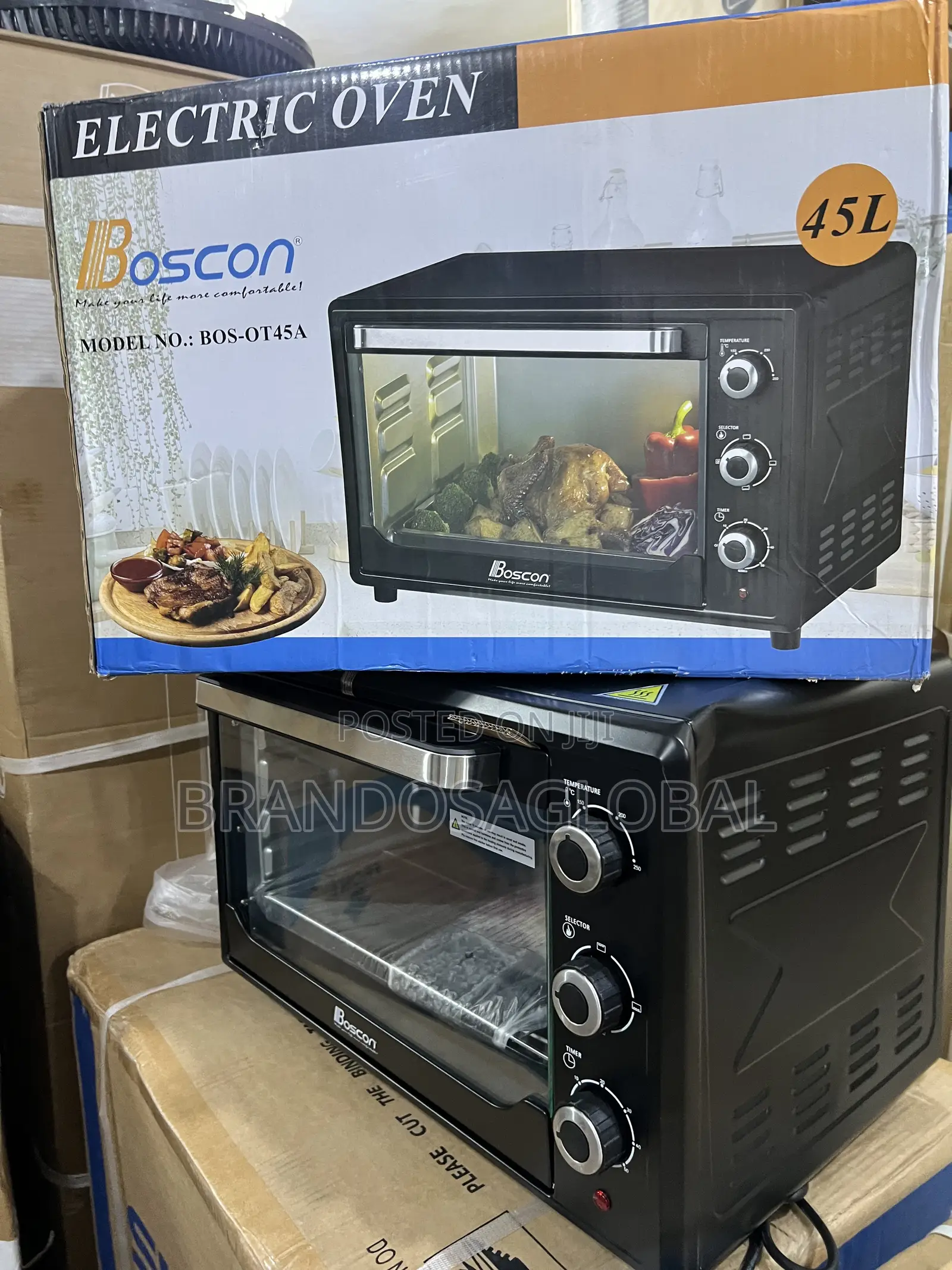 Boscon 45l Bos-Ot45a Heavy-Duty Kitchen Oven
