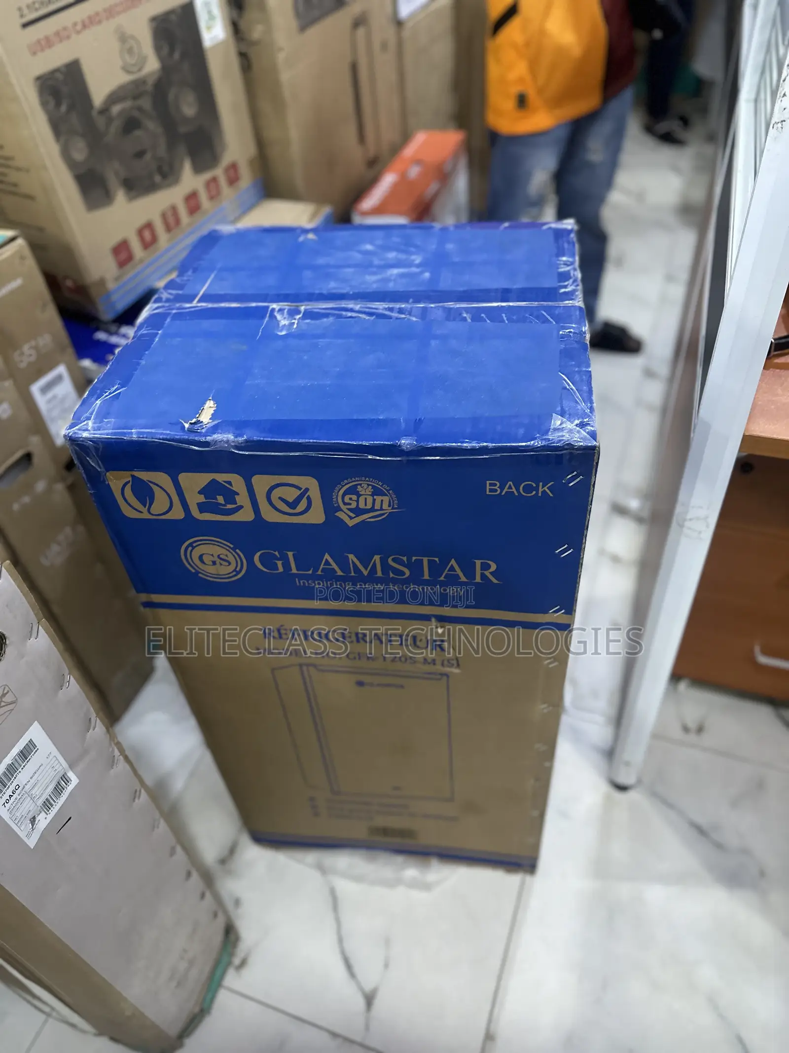 Glamstar GFR-120s-M(S) Small Household Refrigerator