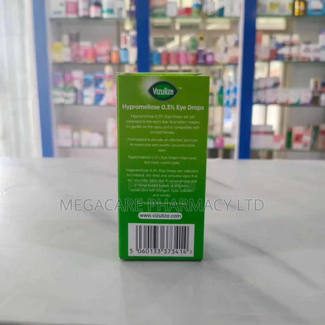 Vizulize Hypromellose 0.3% Eye Drops