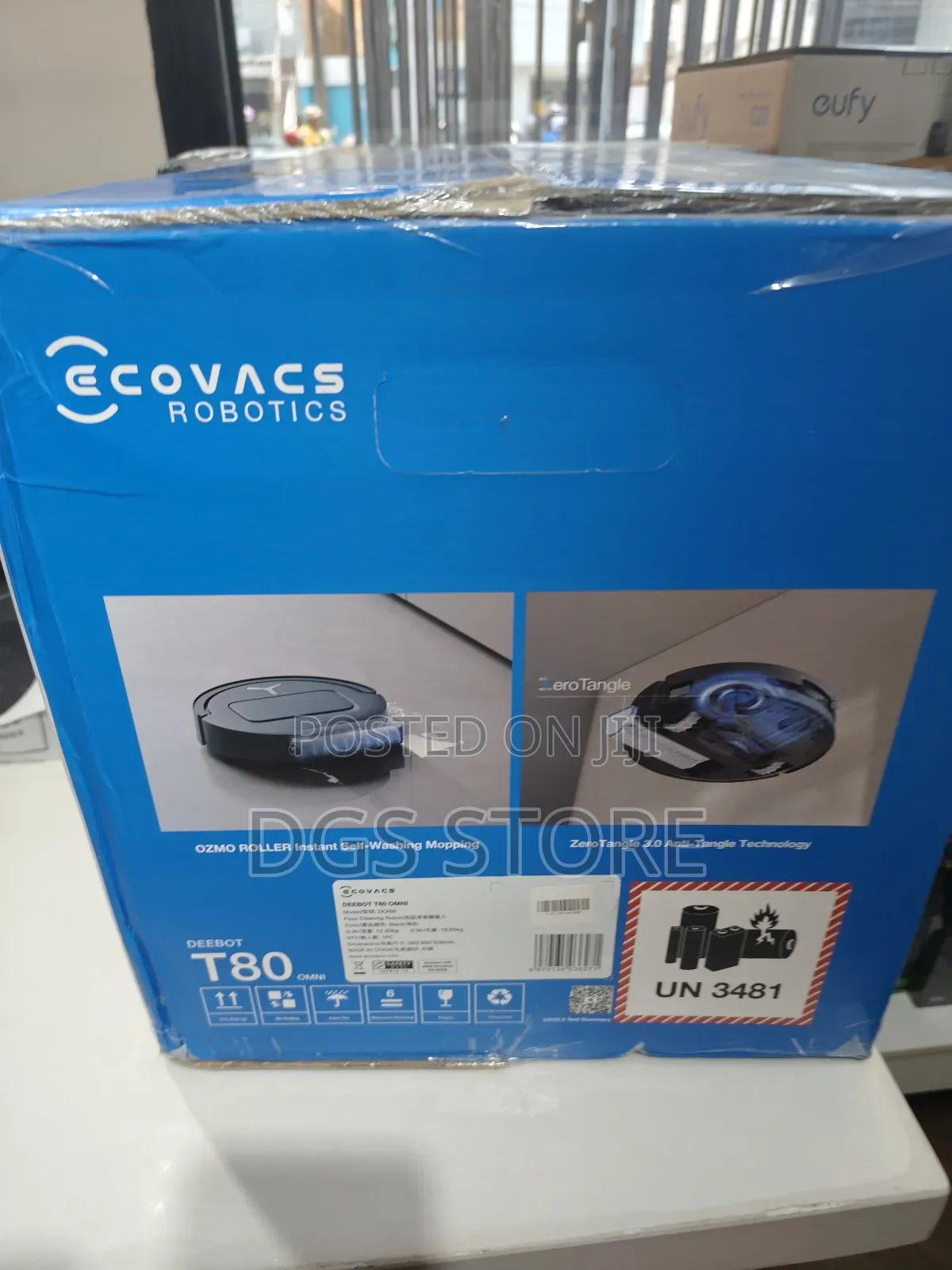 Ecovacs Deebot T80 Omni Robotics Vacuum Cleaner With Al
