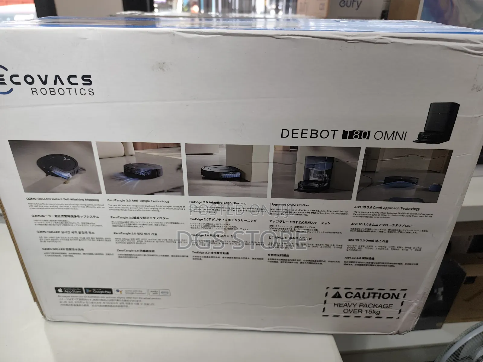 Ecovacs Deebot T80 Omni Robotics Vacuum Cleaner With Al
