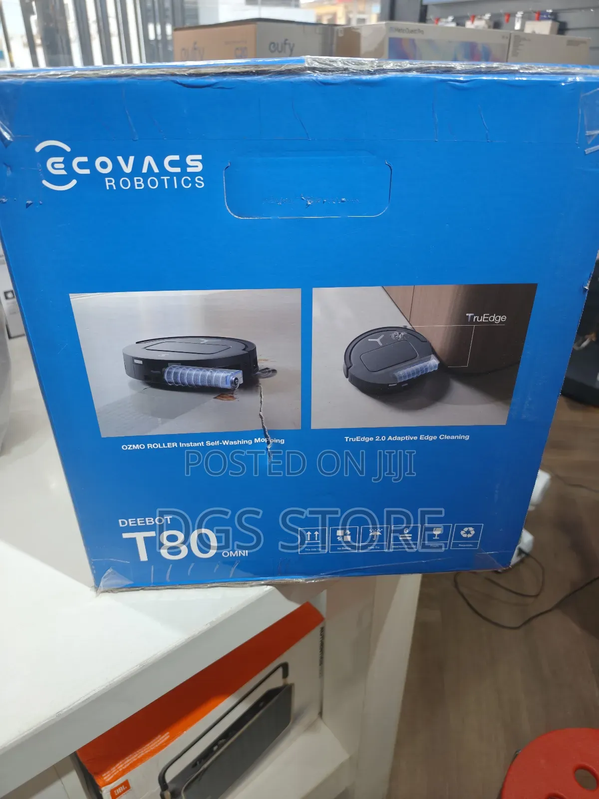 Ecovacs Deebot T80 Omni Robotics Vacuum Cleaner With Al