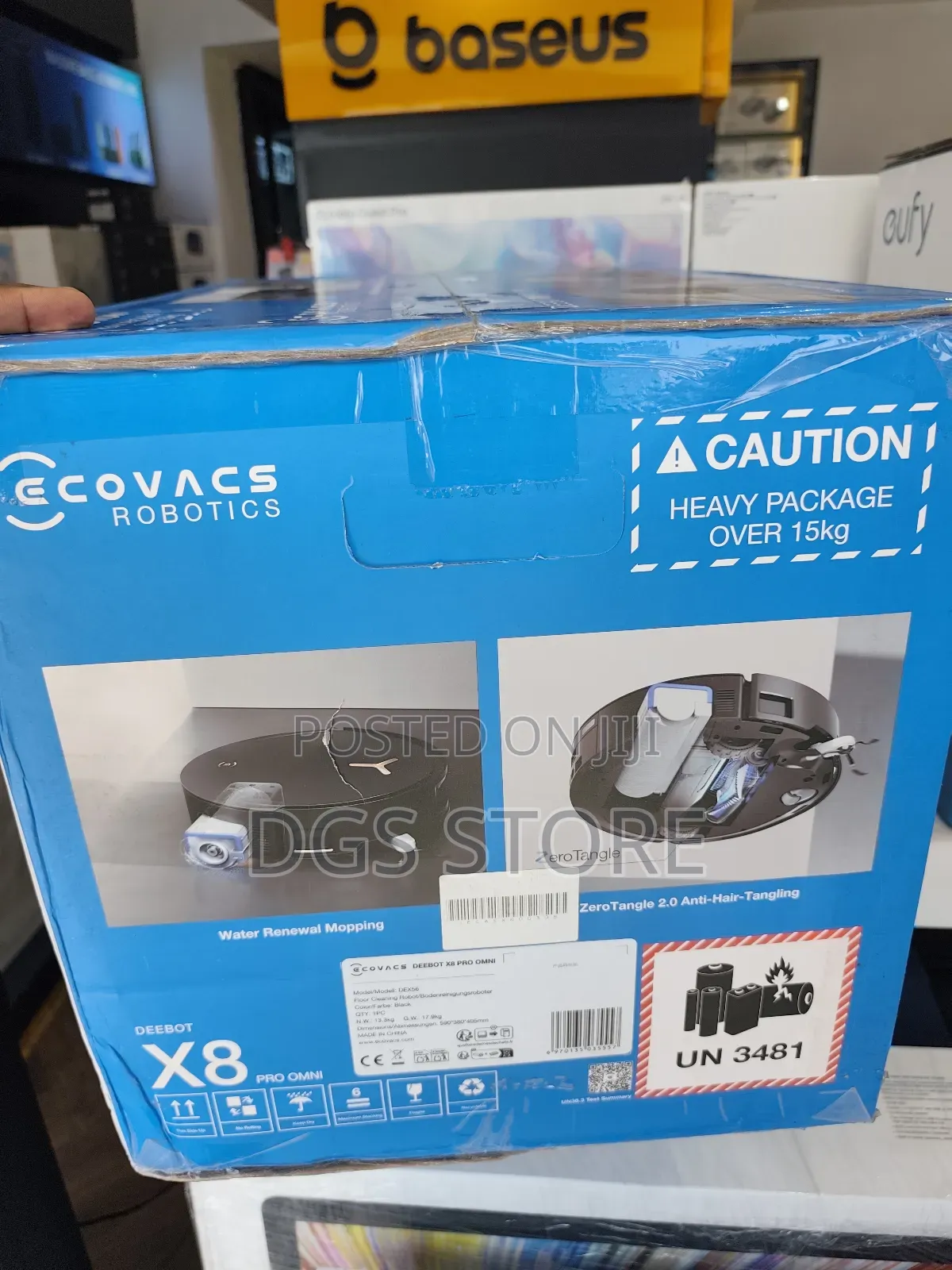 Ecovacs Deebot X8 Pro Omni Robotics Vacuum Cleaner